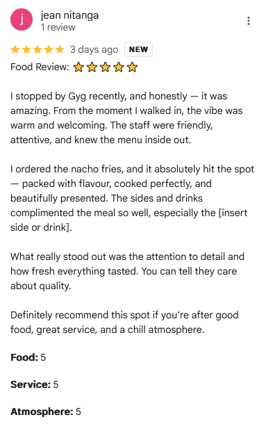 An Obviously Fake Review