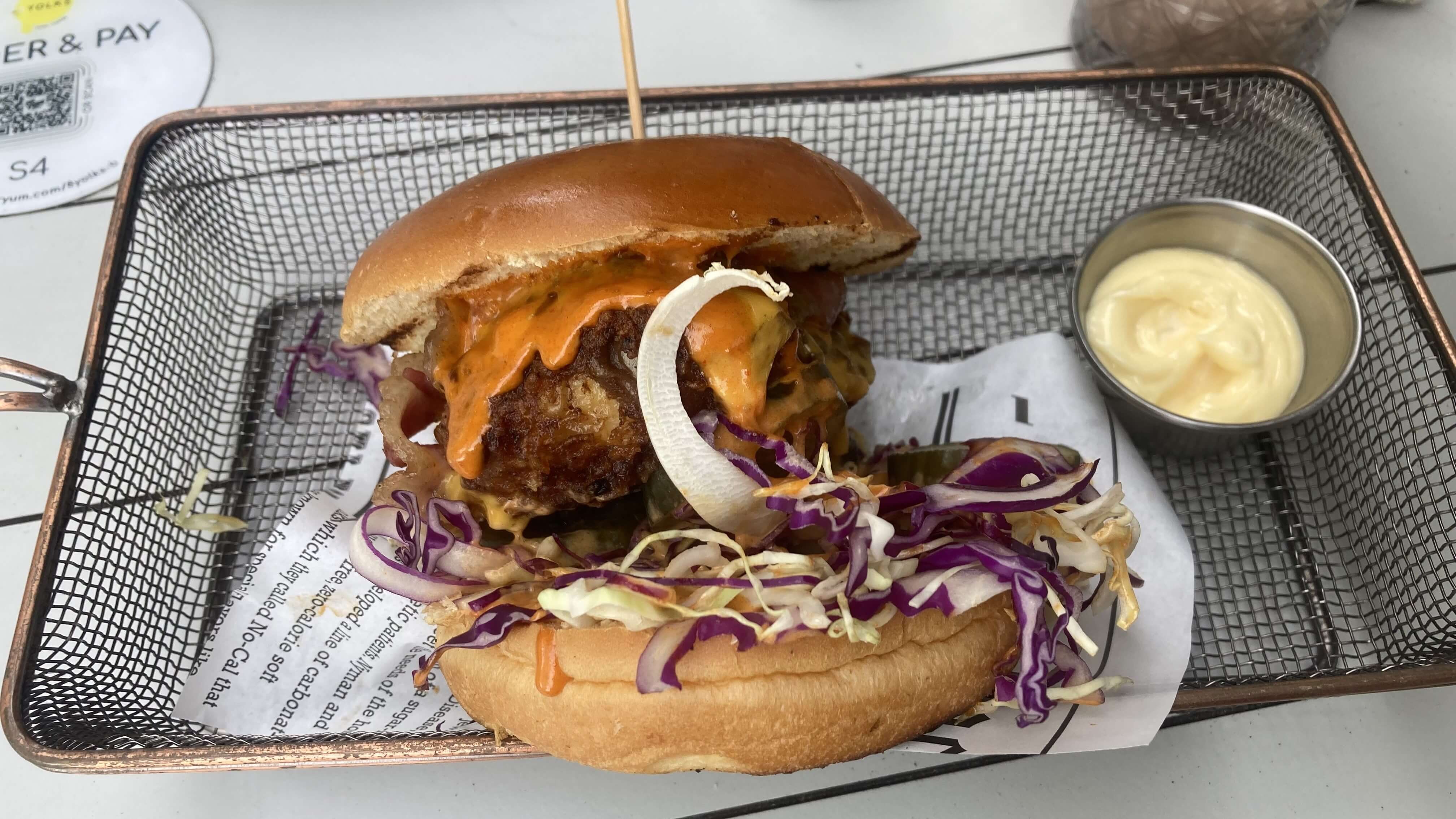 Spicy Chicken Burger (Hot)
