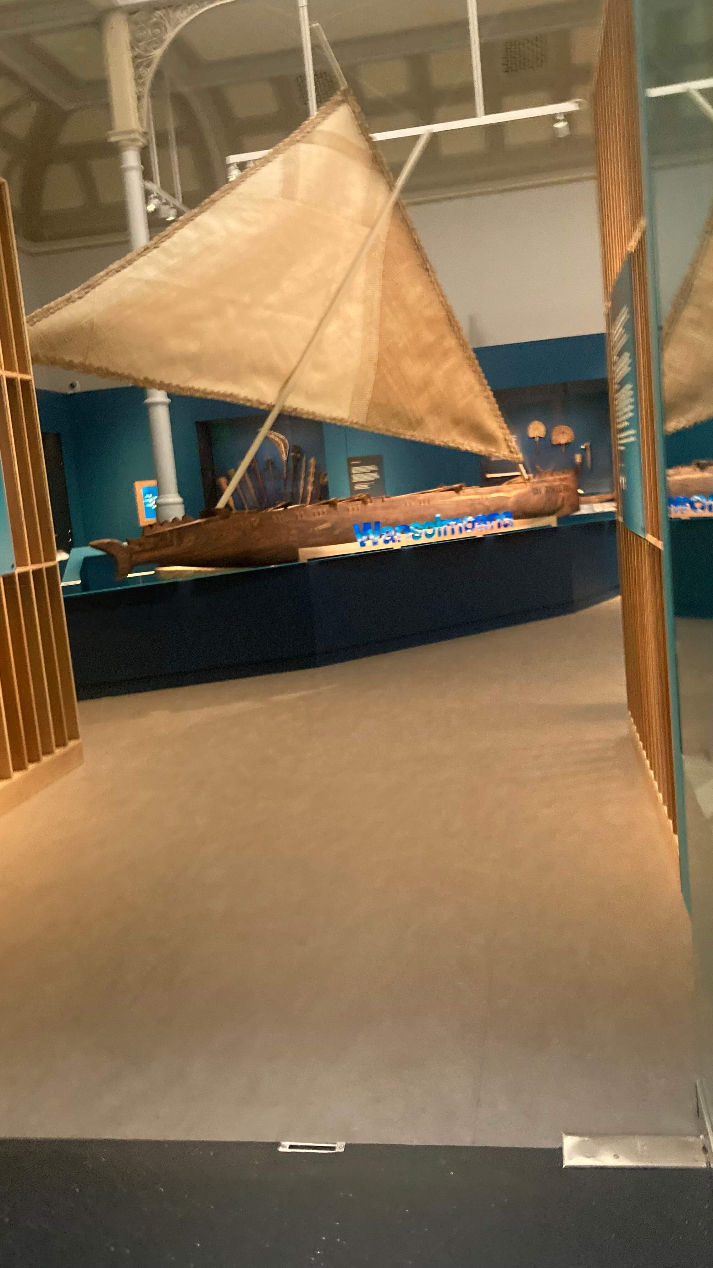 Ancient Sailboat