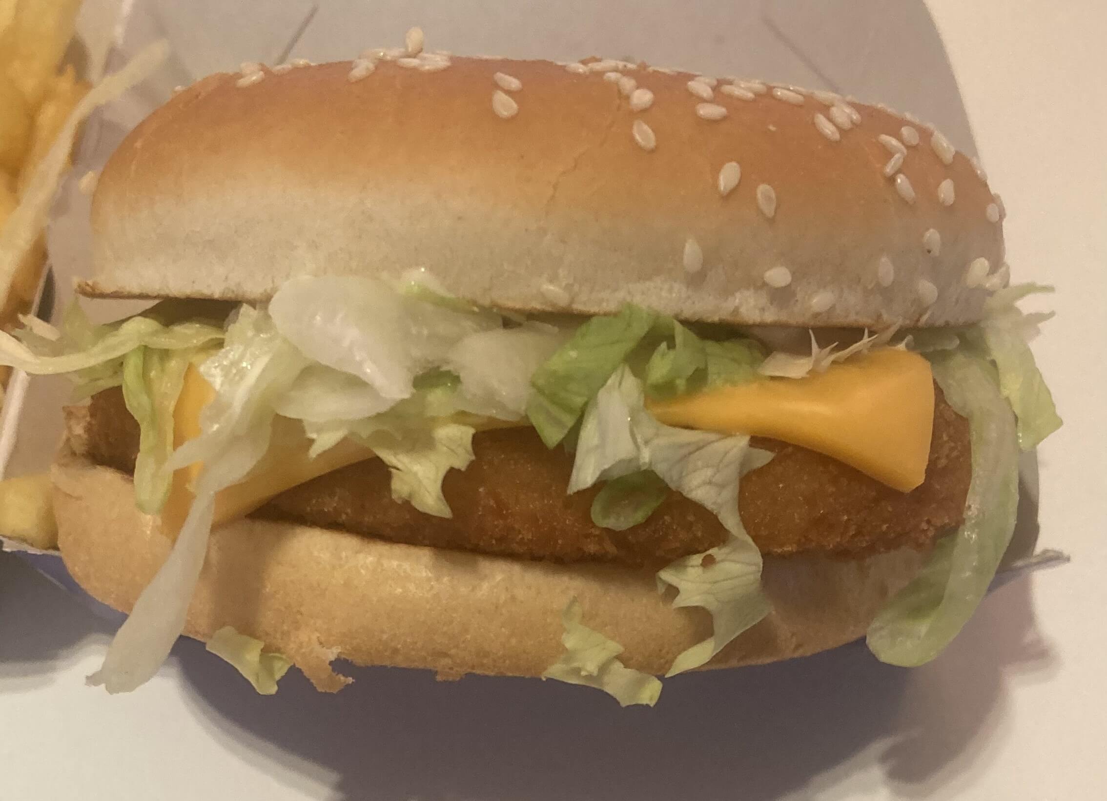 Chicken and Cheese Burger