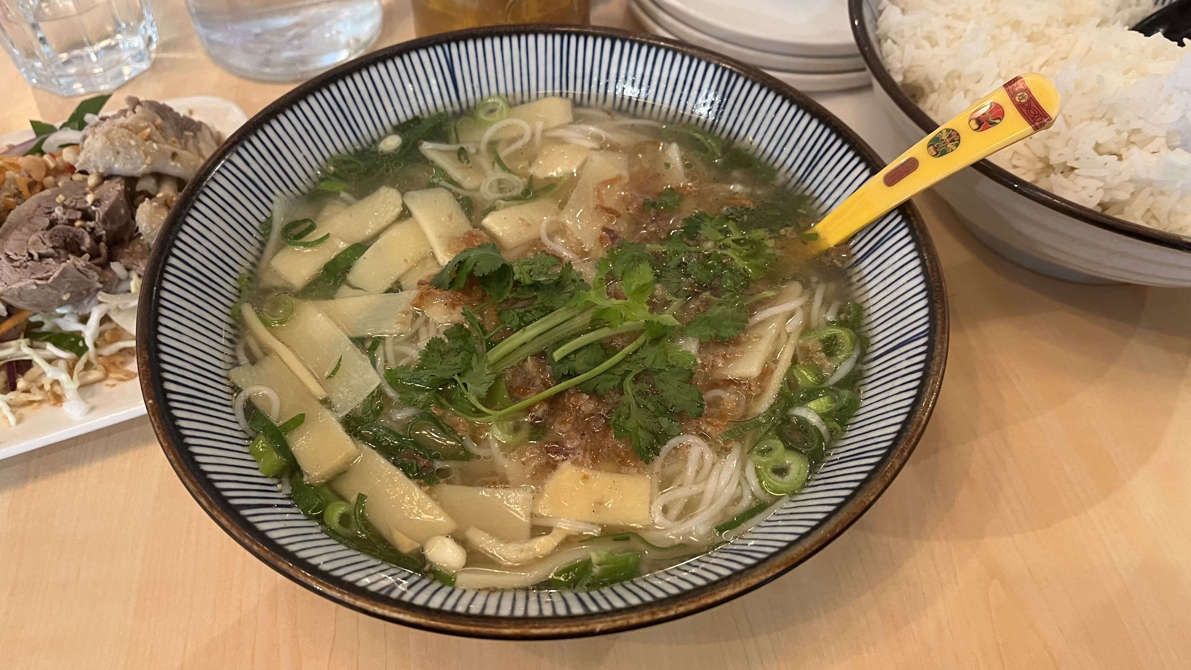 Bamboo Shoot, Duck Vermicelli Noodle Soup
