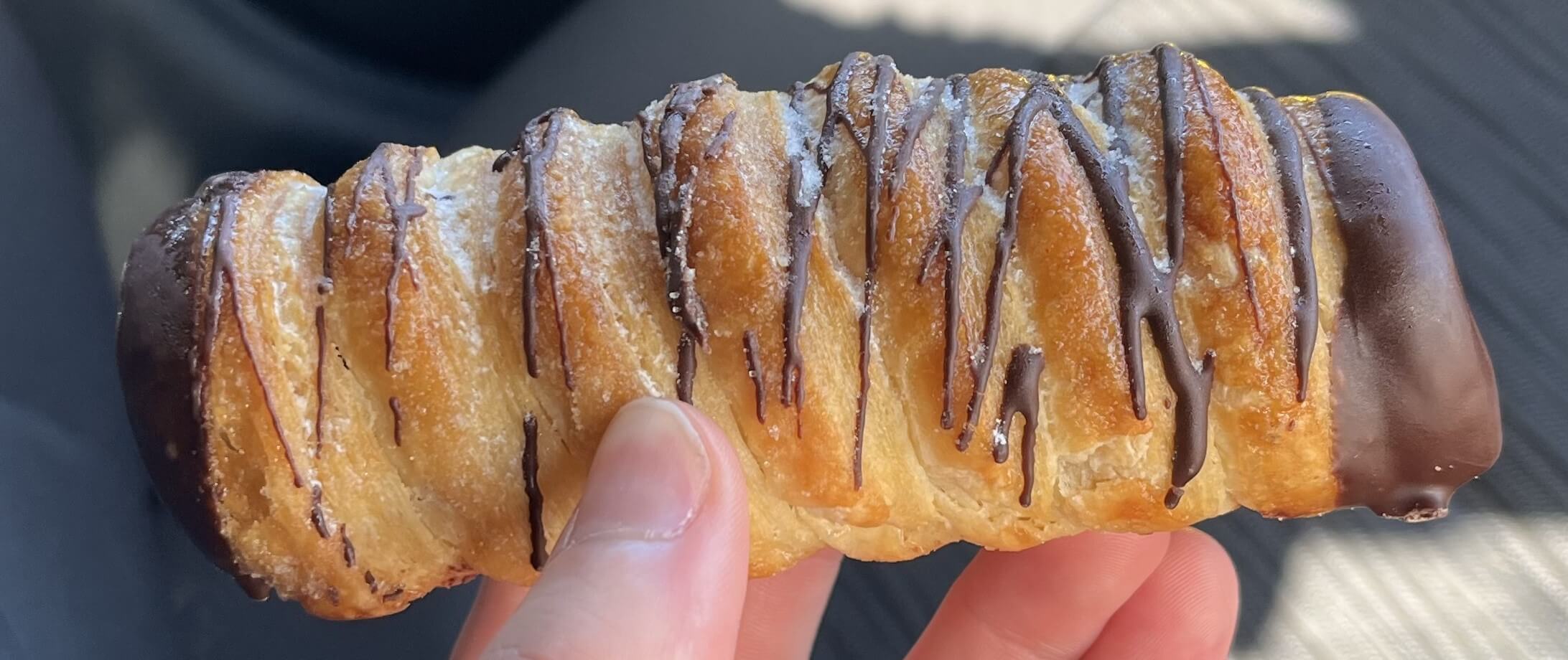 Chocolate Custard Horn