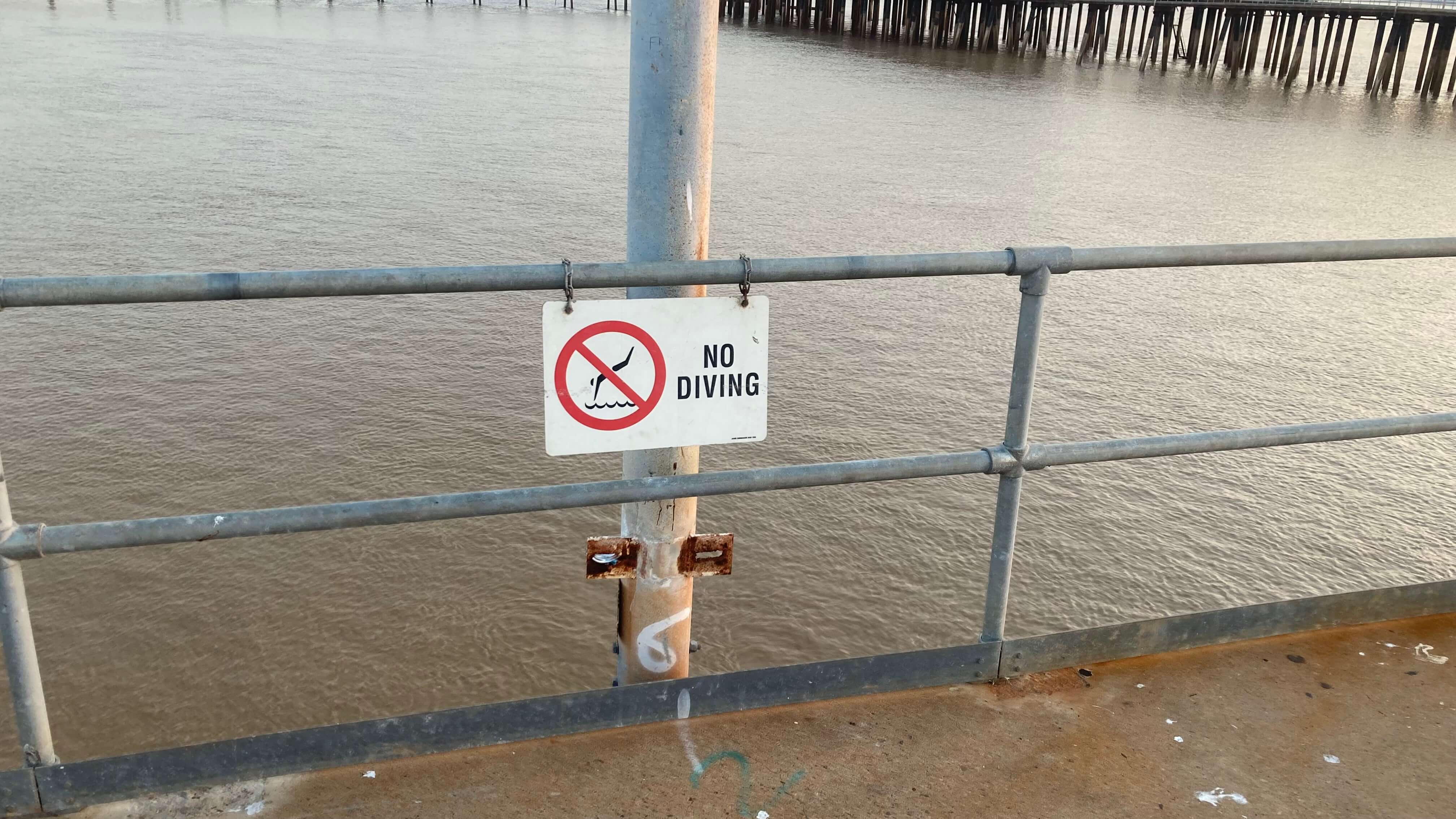 No Diving