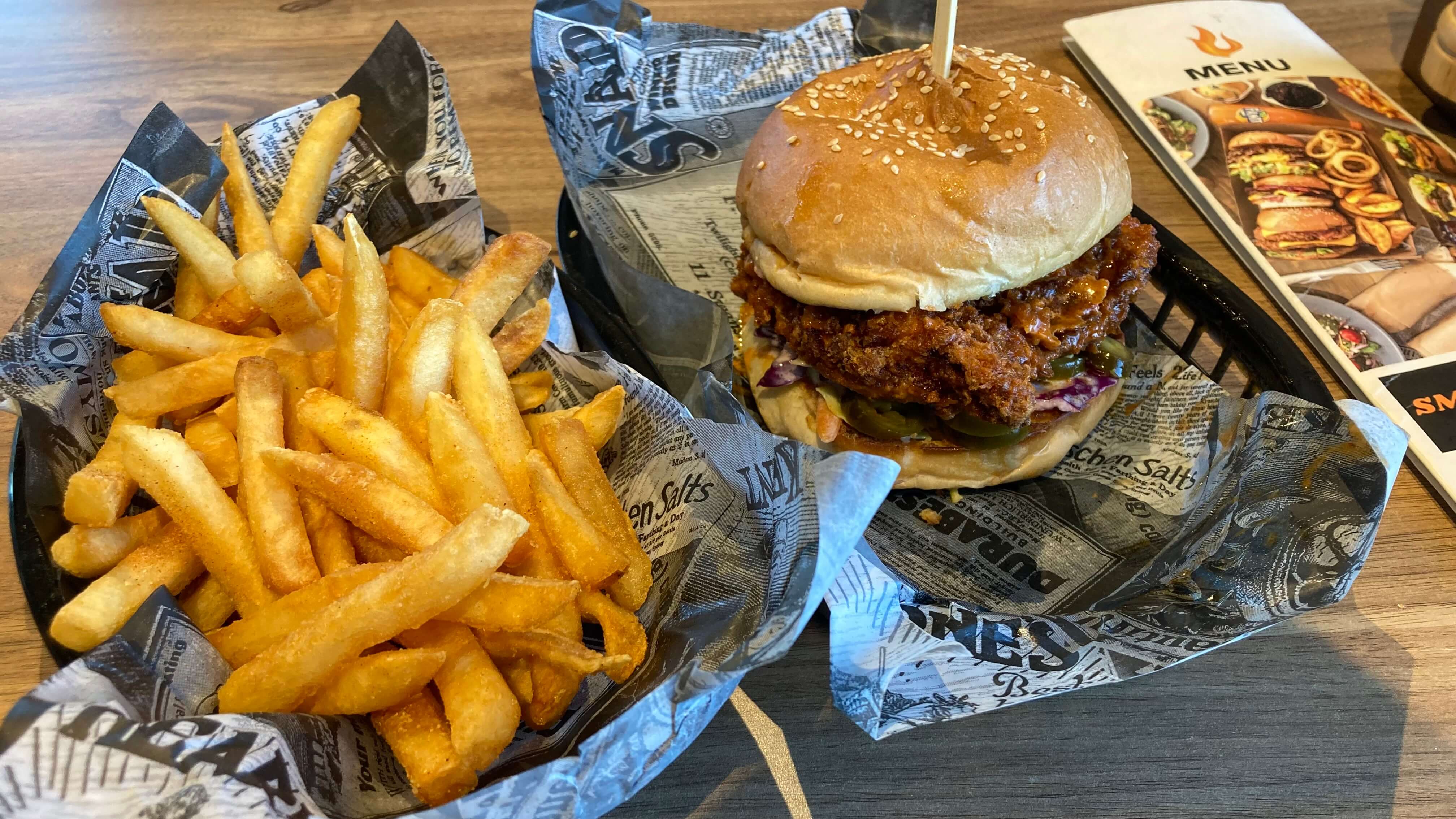 Nashville Style Chicken, Chips