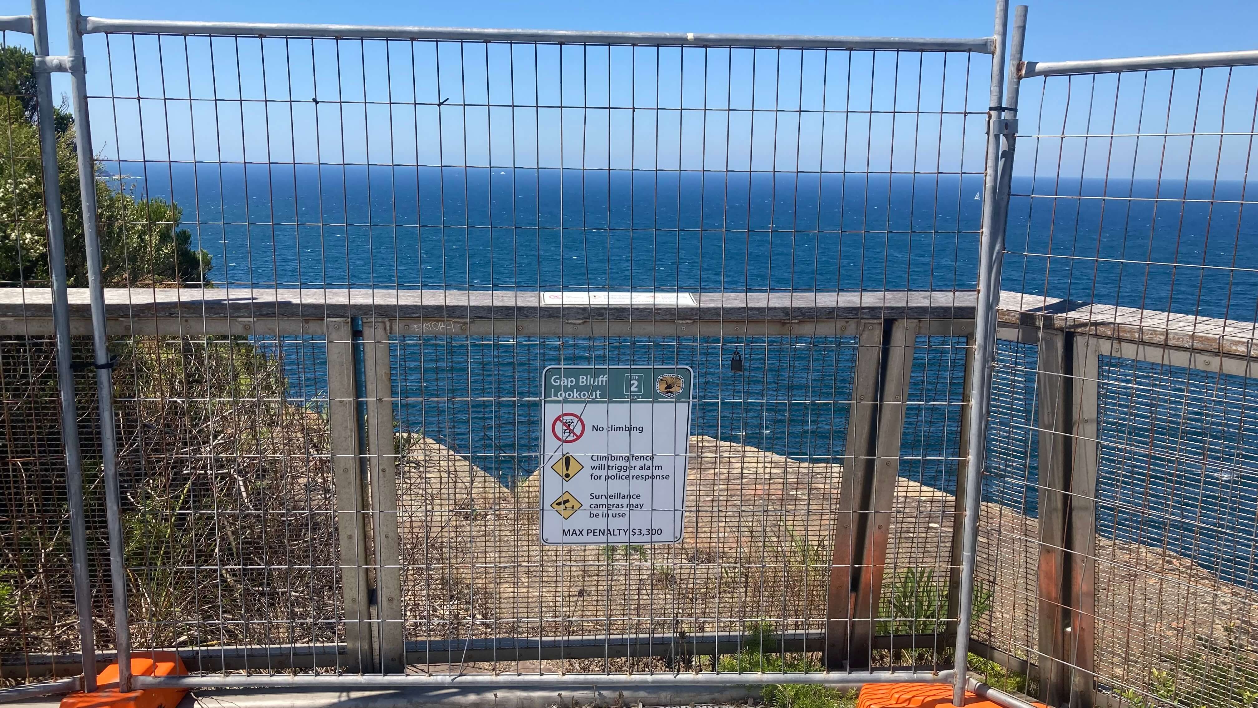 Fenced Ocean View