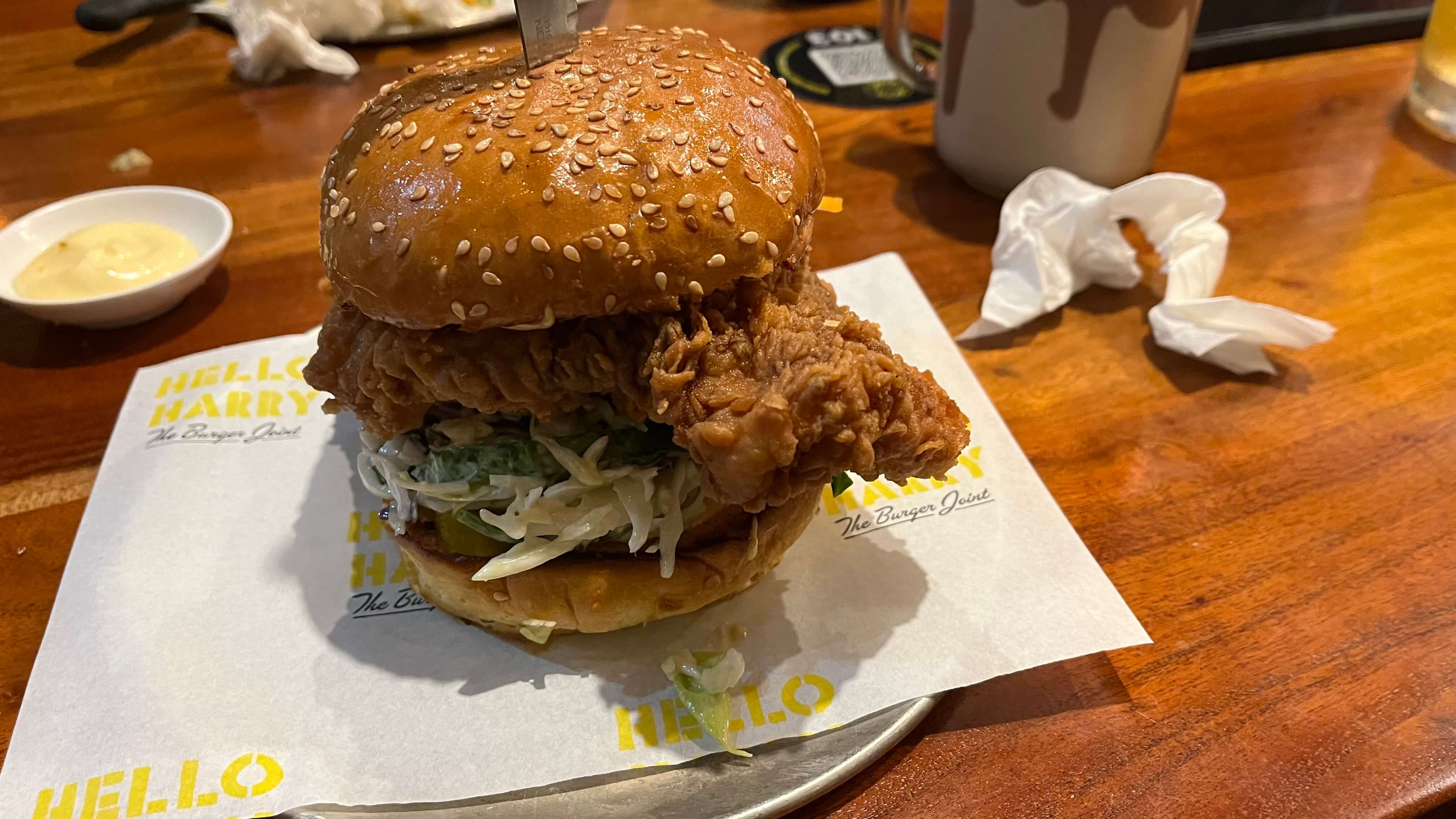 Southern Fried Chicken Burger
