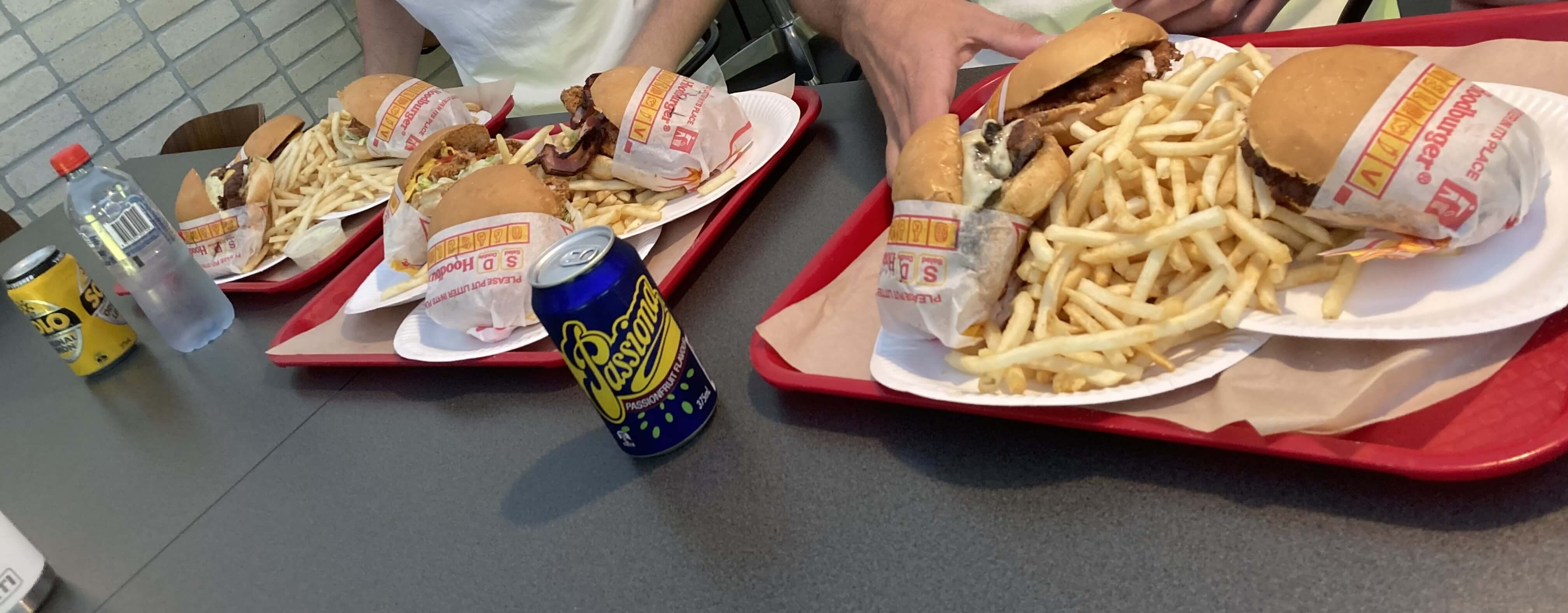Three Warring Burger Factions 