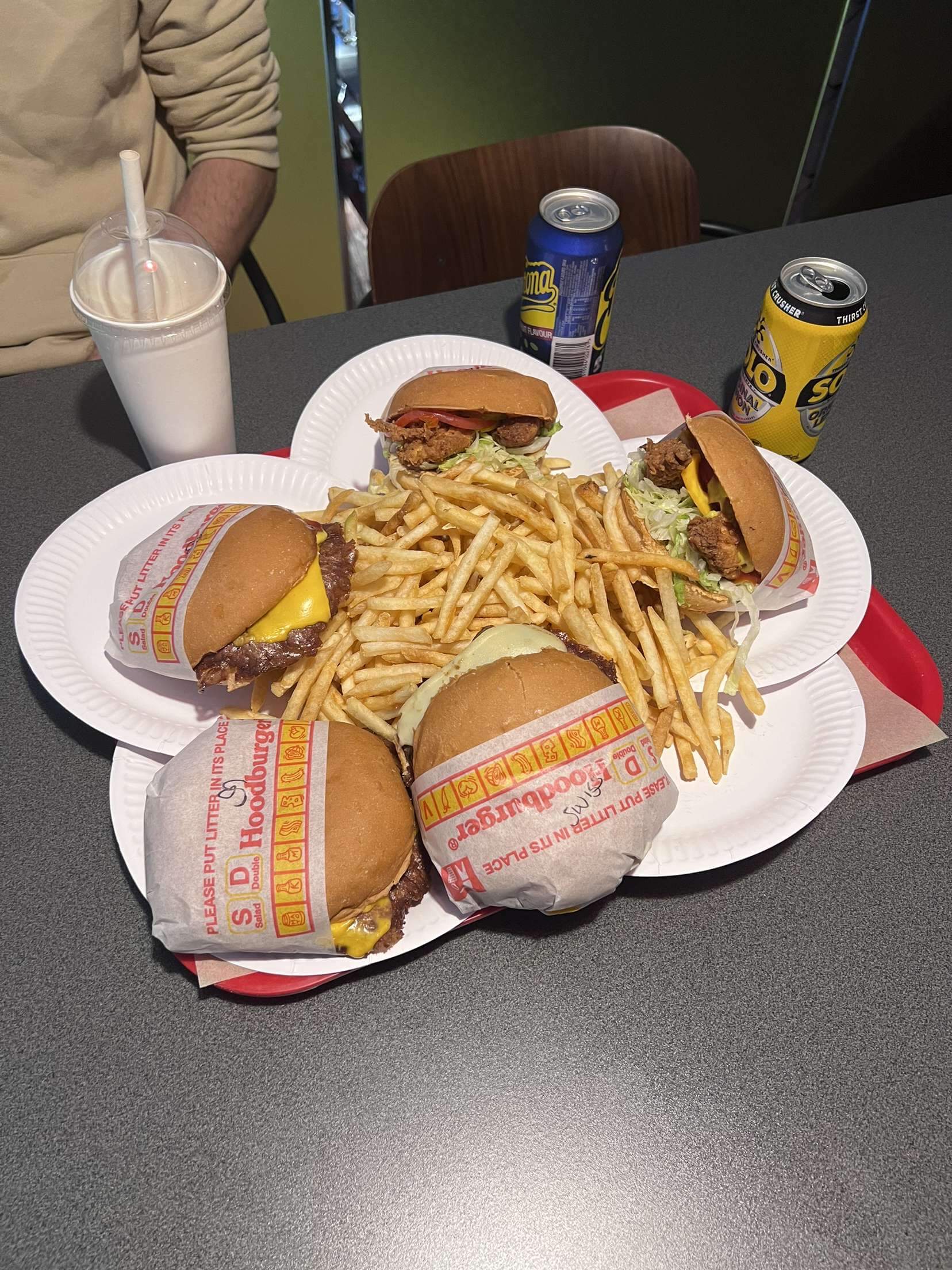 A Congregation of Burgers