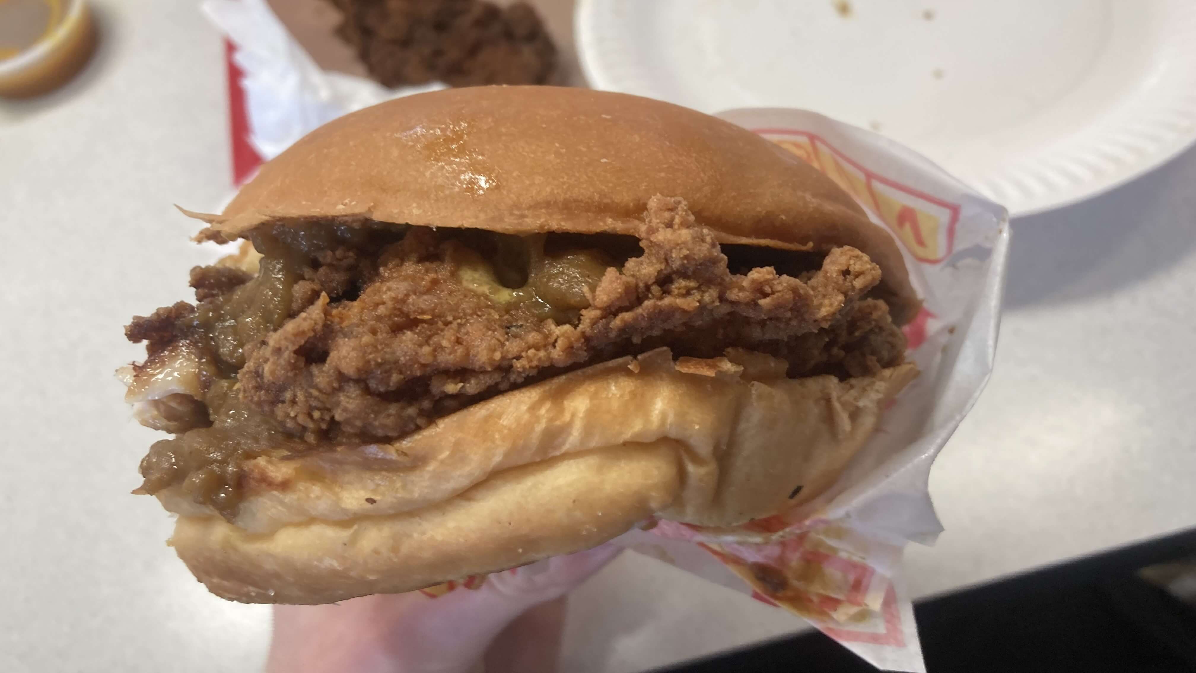 Golden Curry Sandwich