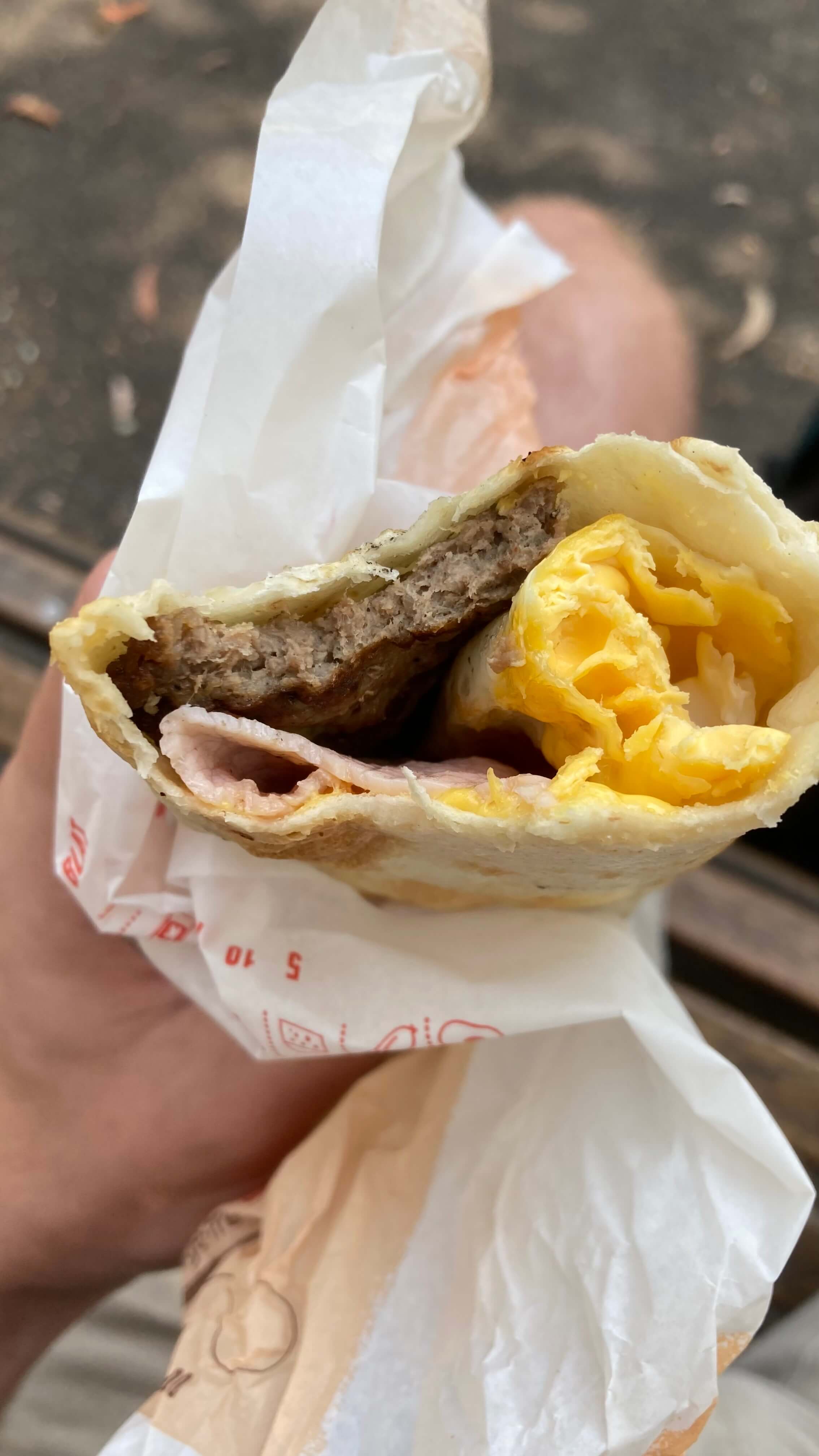 BBQ Brekky Wrap