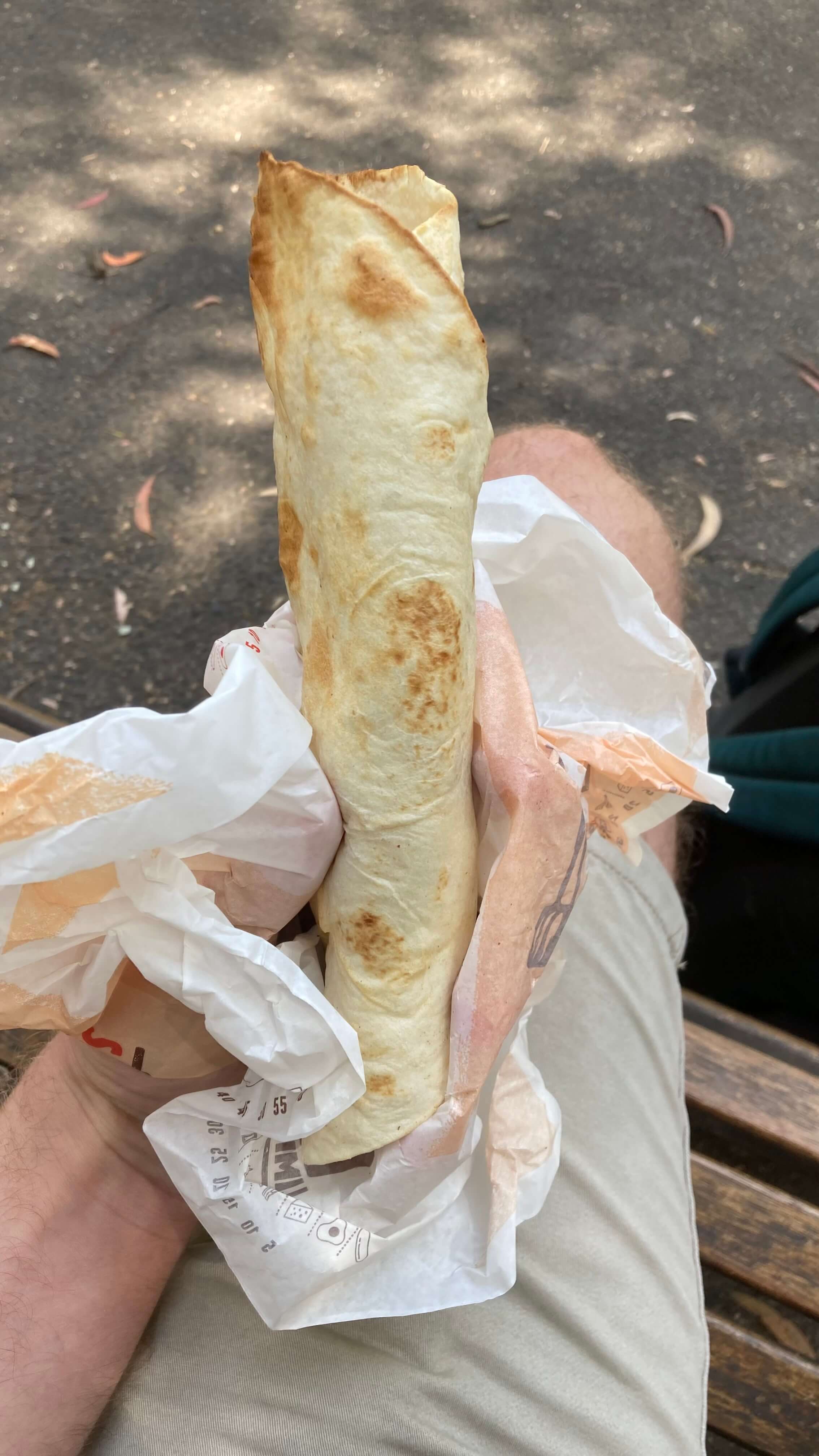 BBQ Brekky Wrap