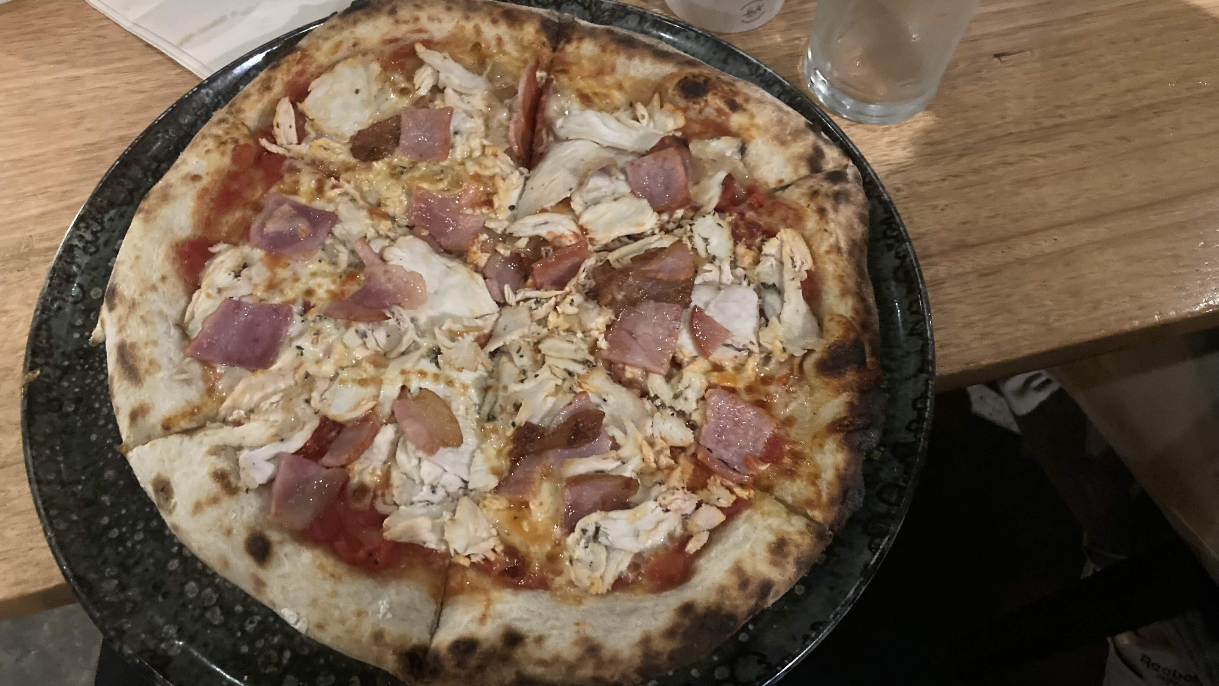 Chicken Sourdough Pizza