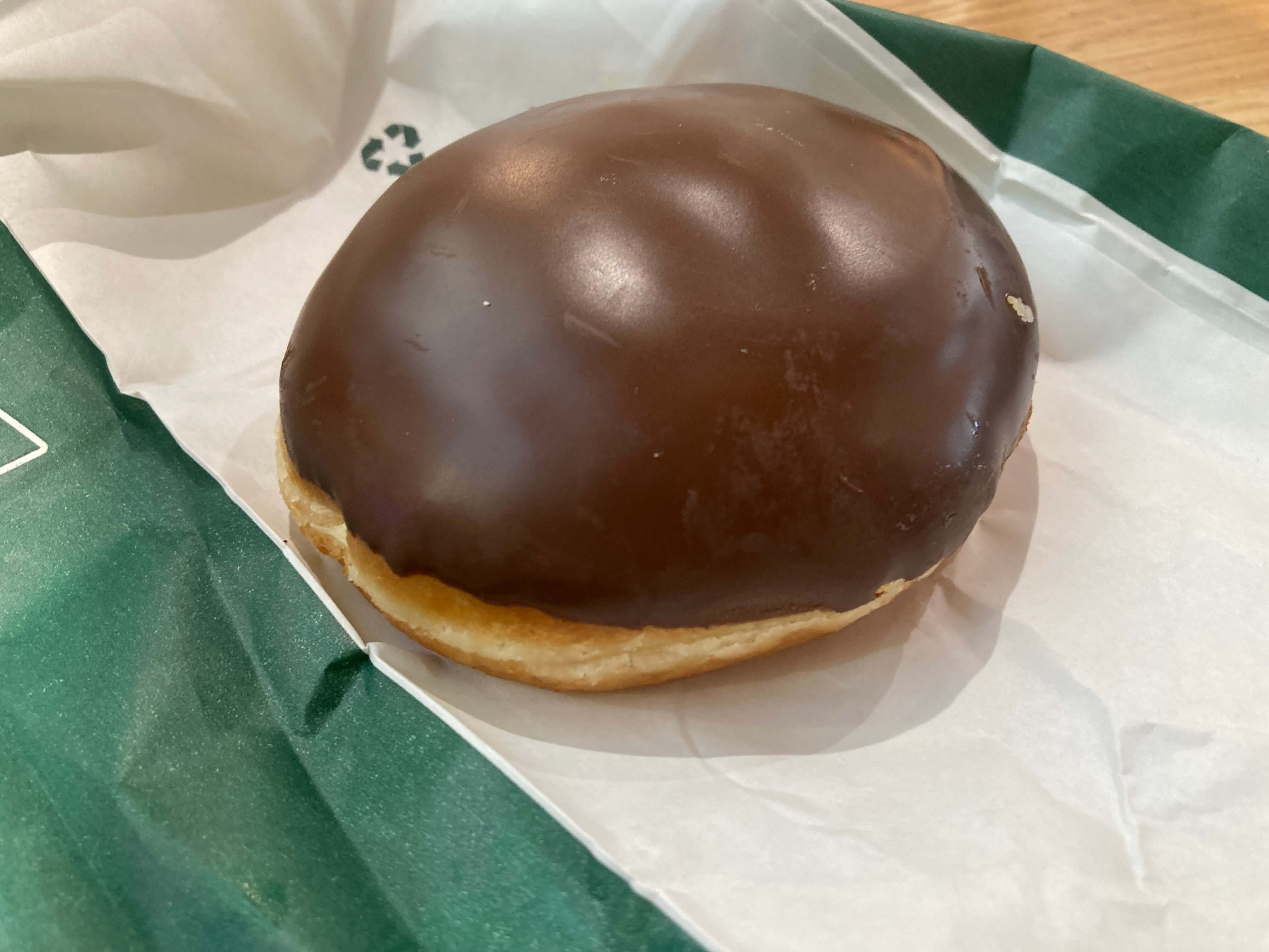 Choc Iced Custard Donut