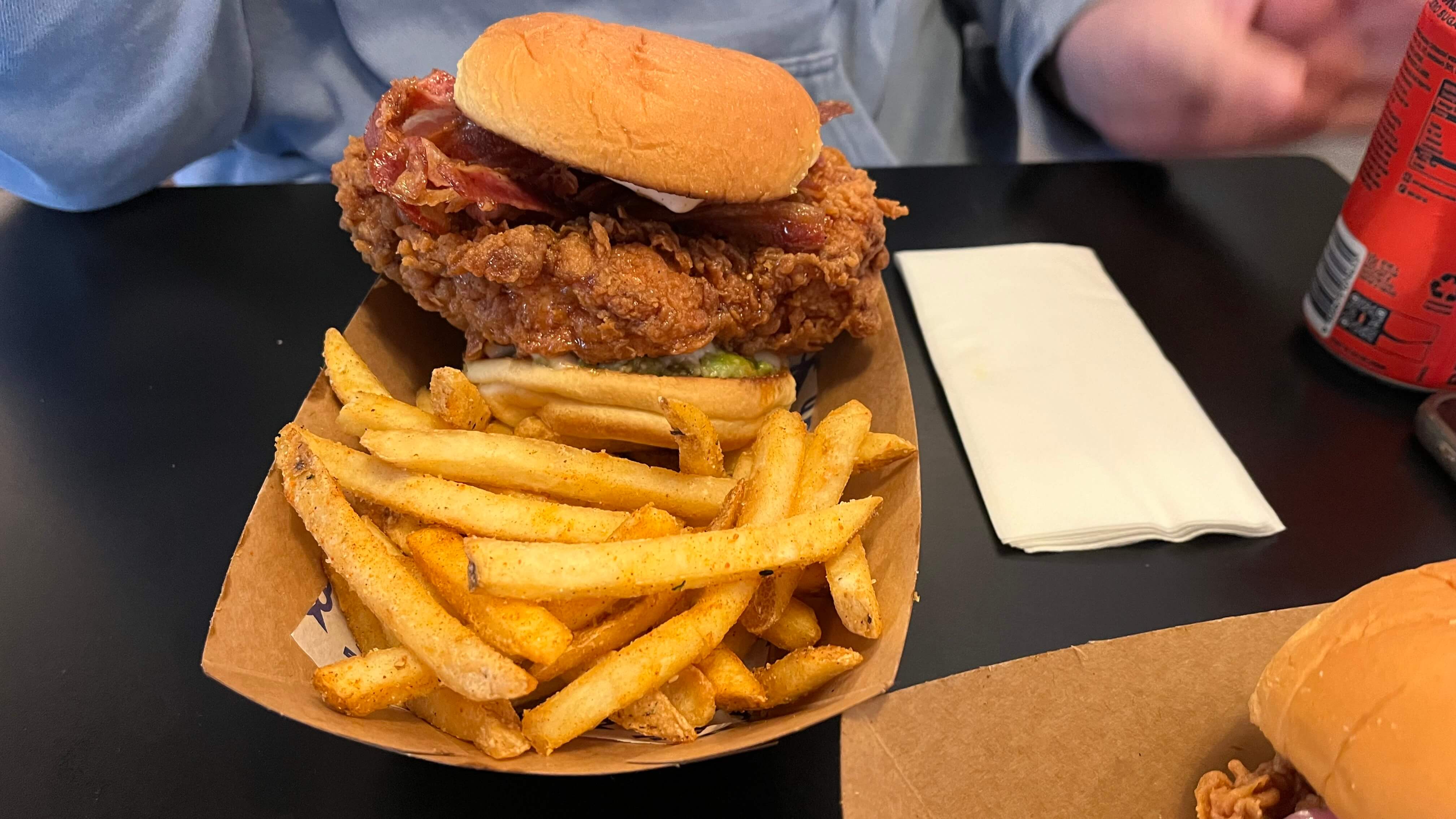 Maple Butter Bird Burger