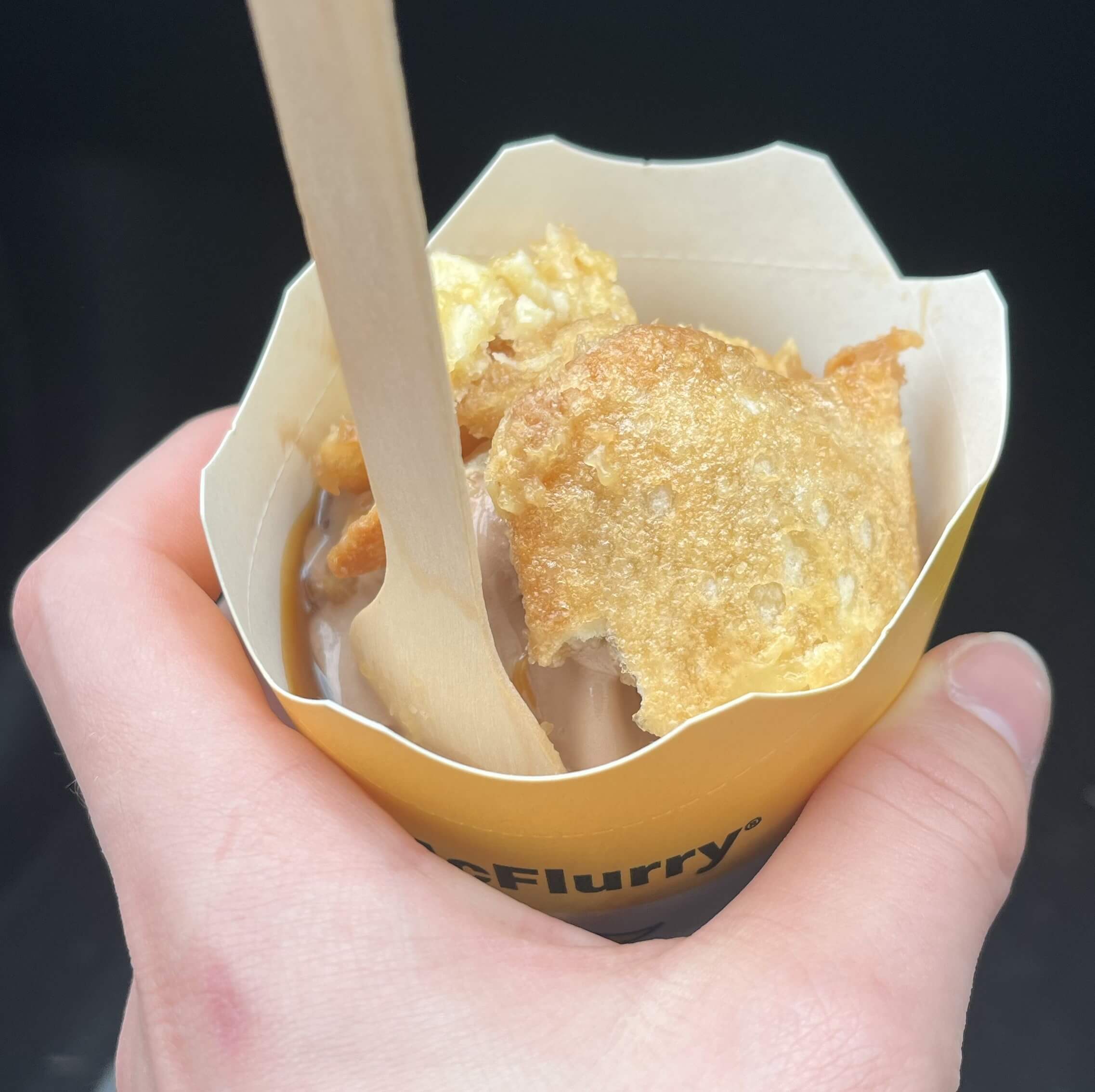 Banana Caramel Pie Chocolate McFlurry