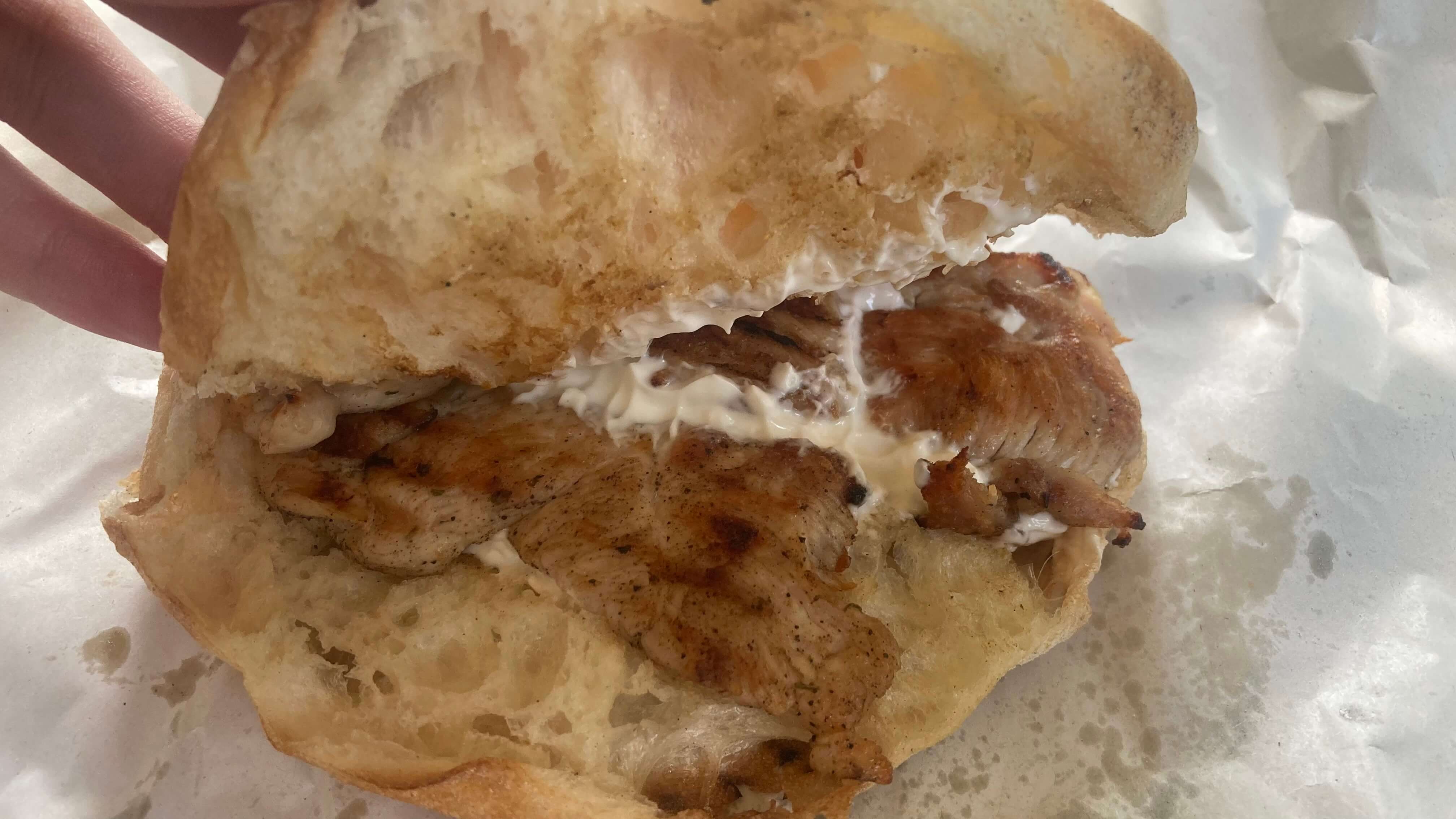 Chicken and Mayo Sandwich