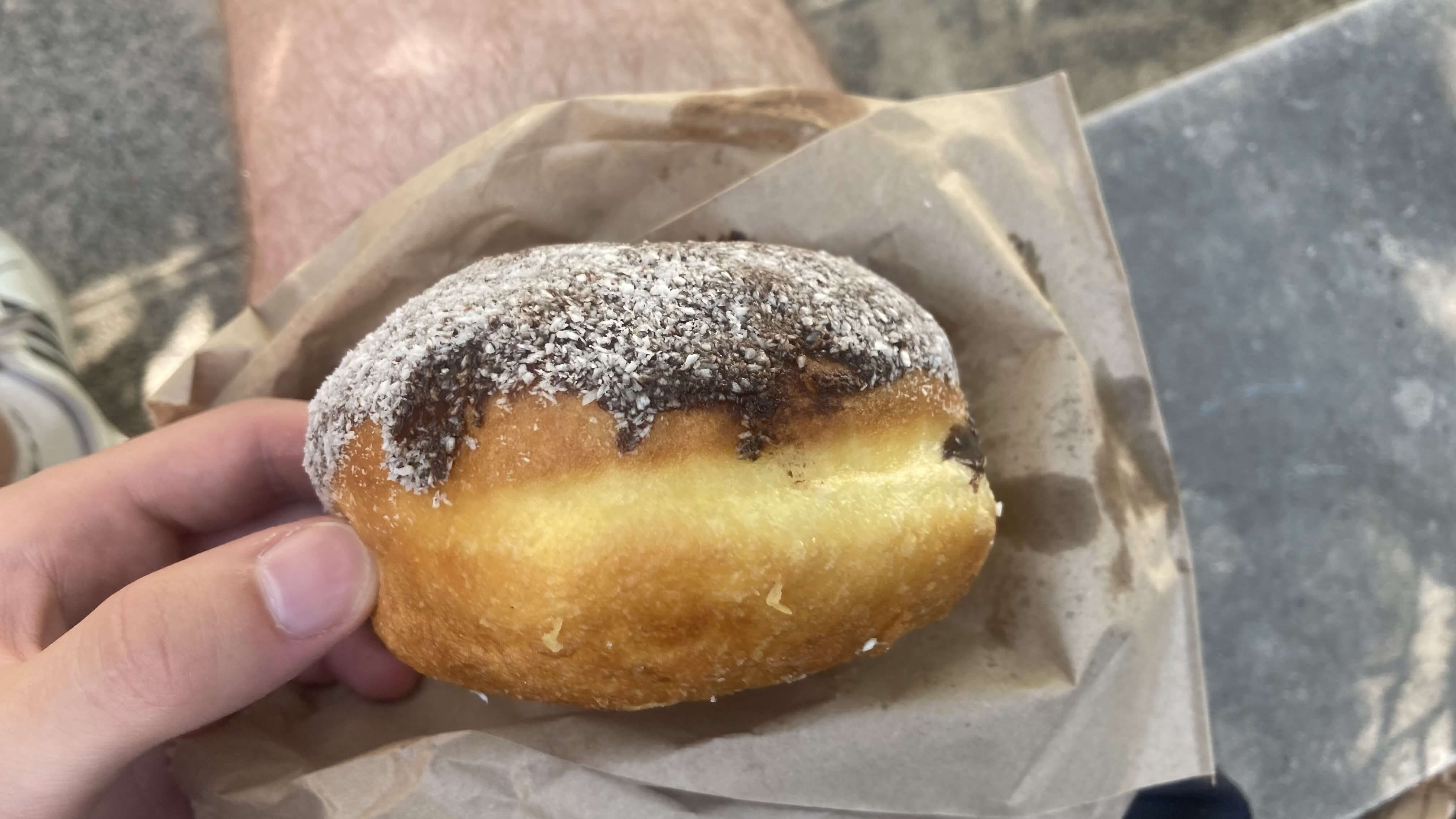 Chocolate Custard Donut