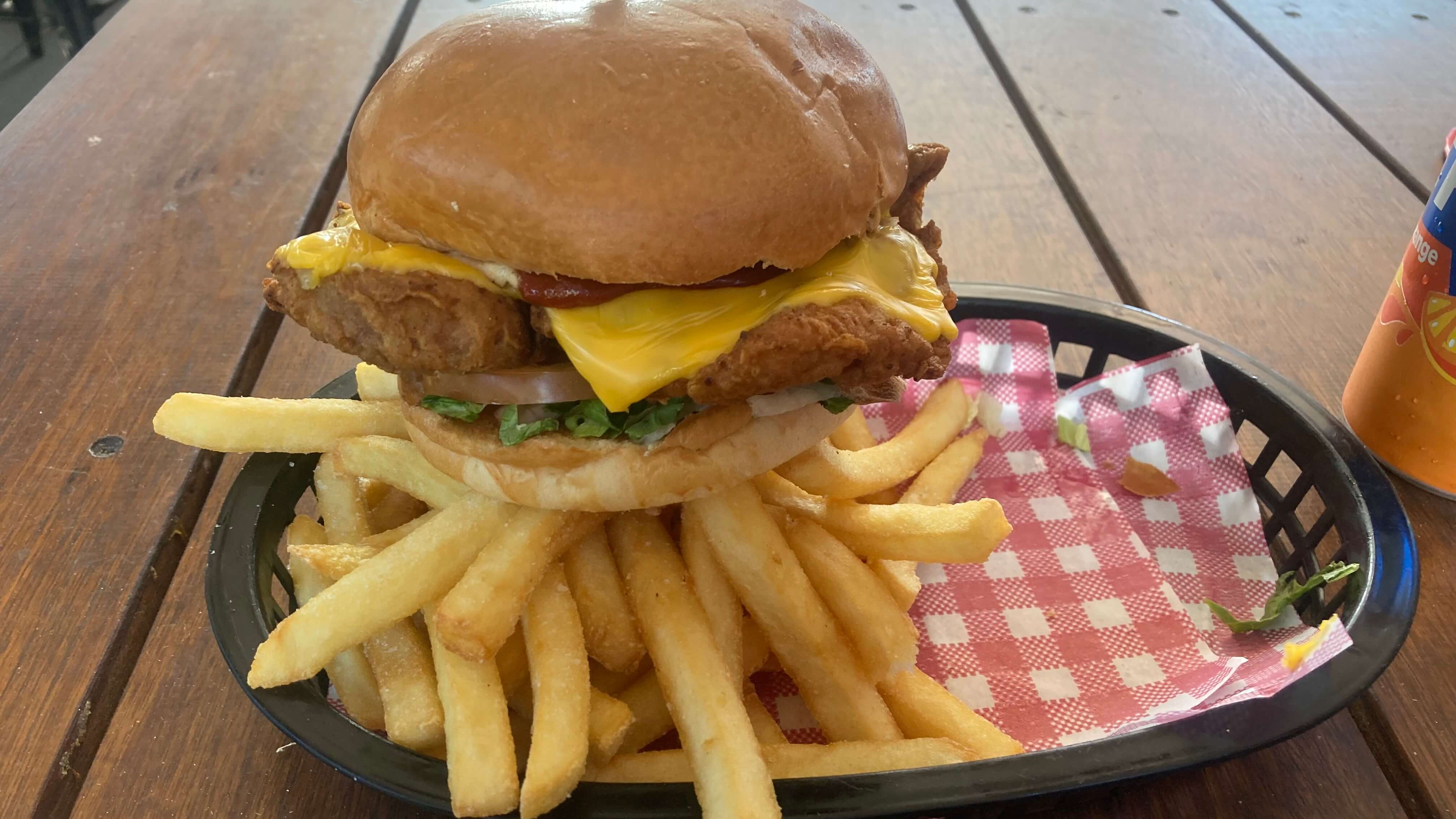 Kiss Your Ass Goodbye Burger, Chips