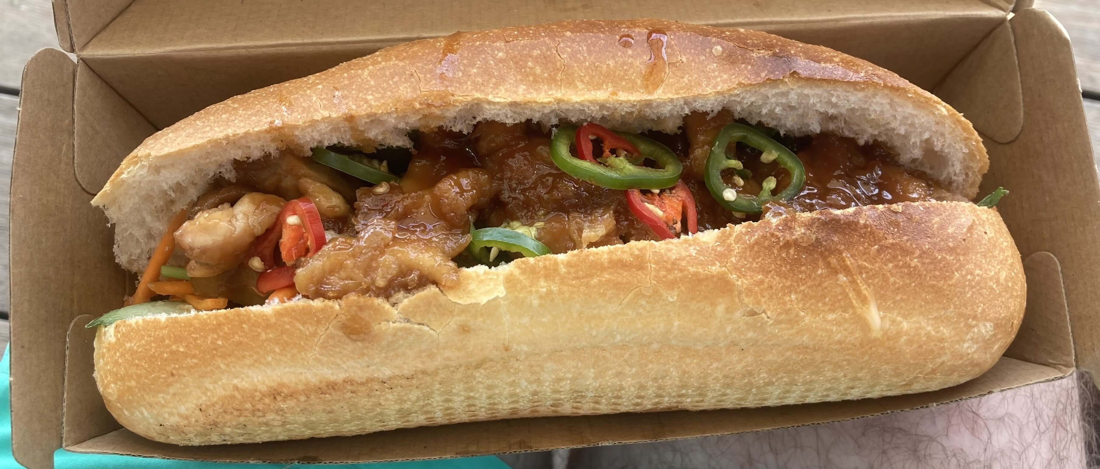 Teriyaki Chicken Banh Mi