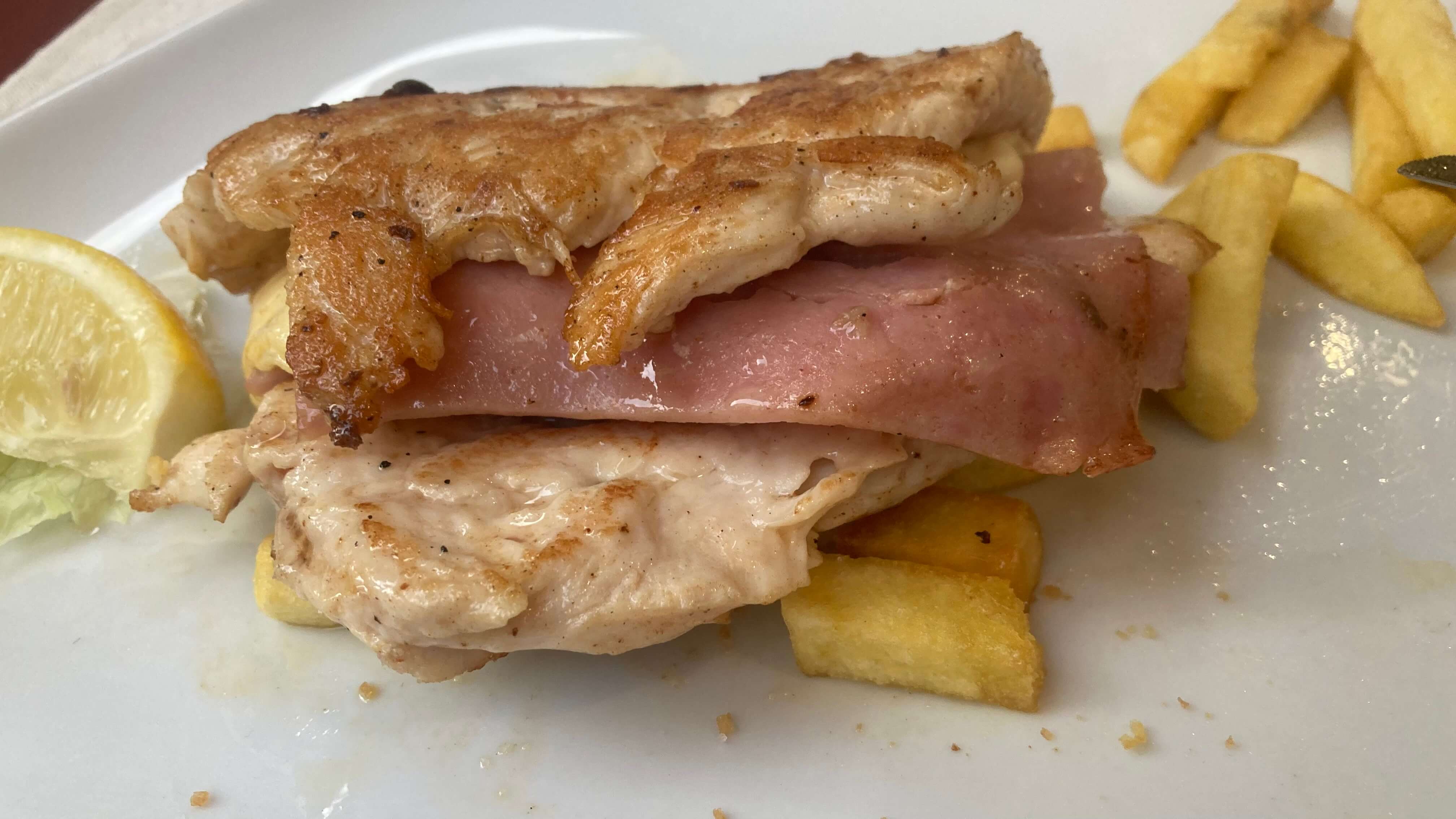 Chicken with Ham and Cheese