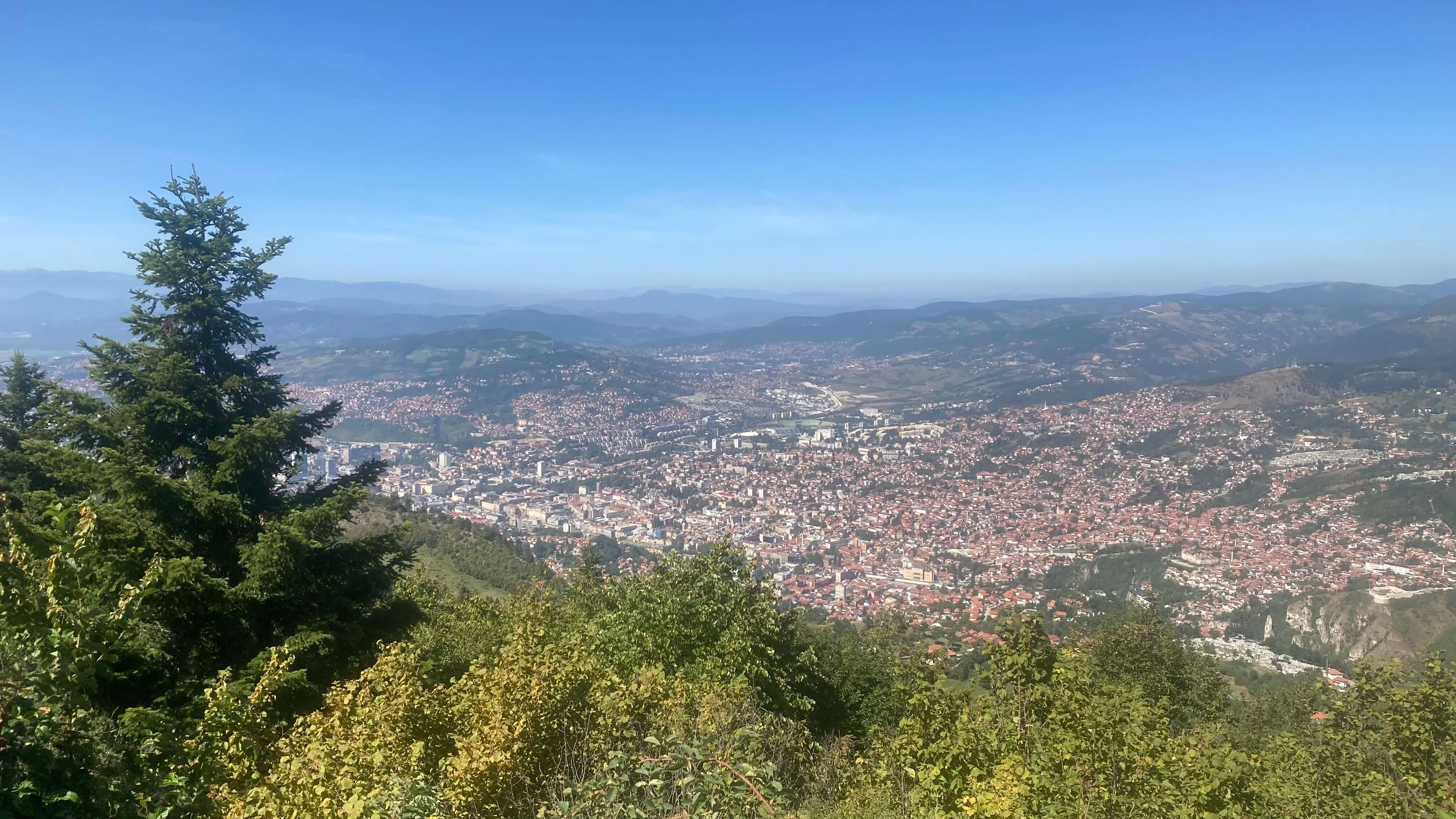 View of Sarajevo