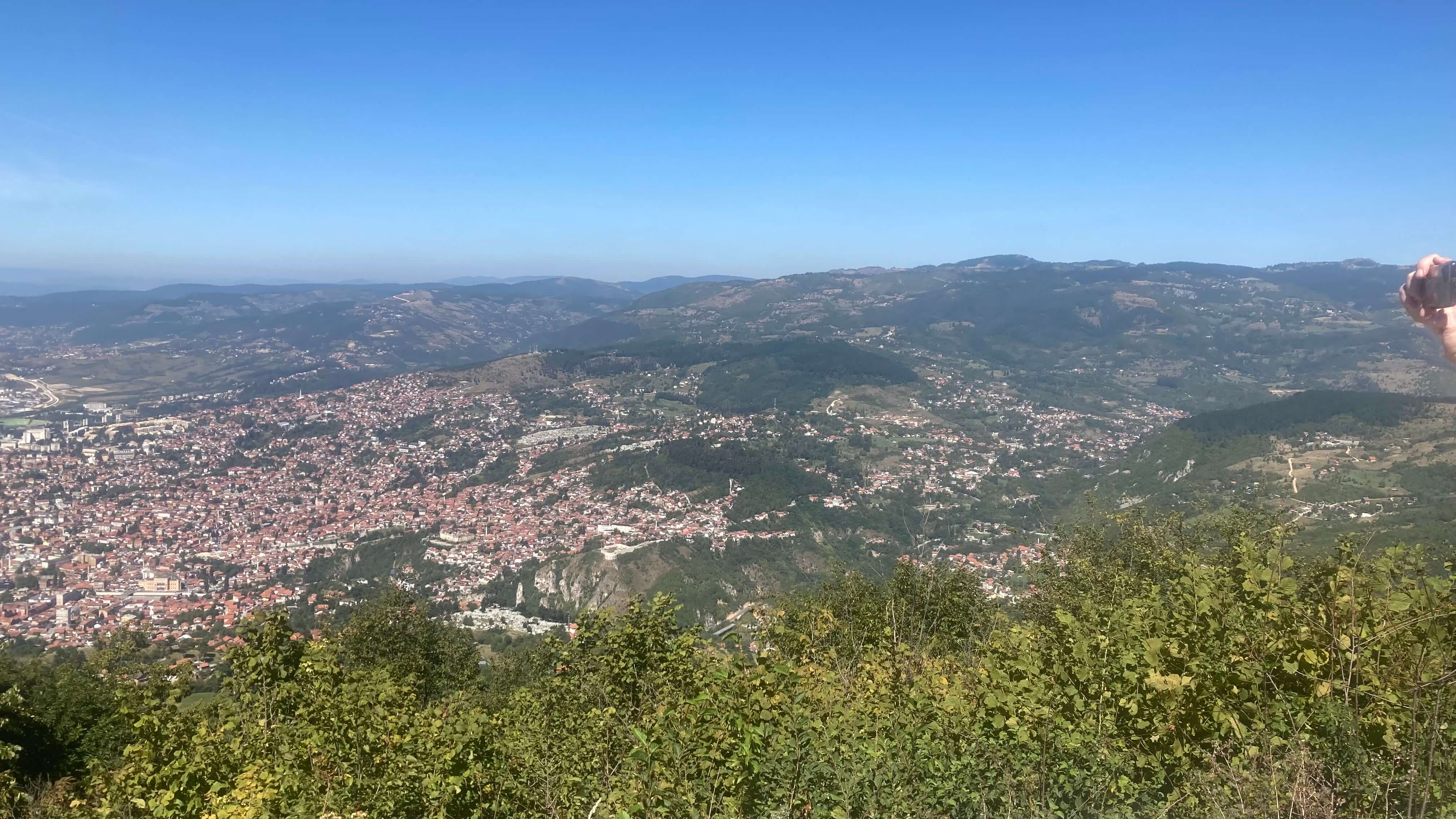 View of Sarajevo