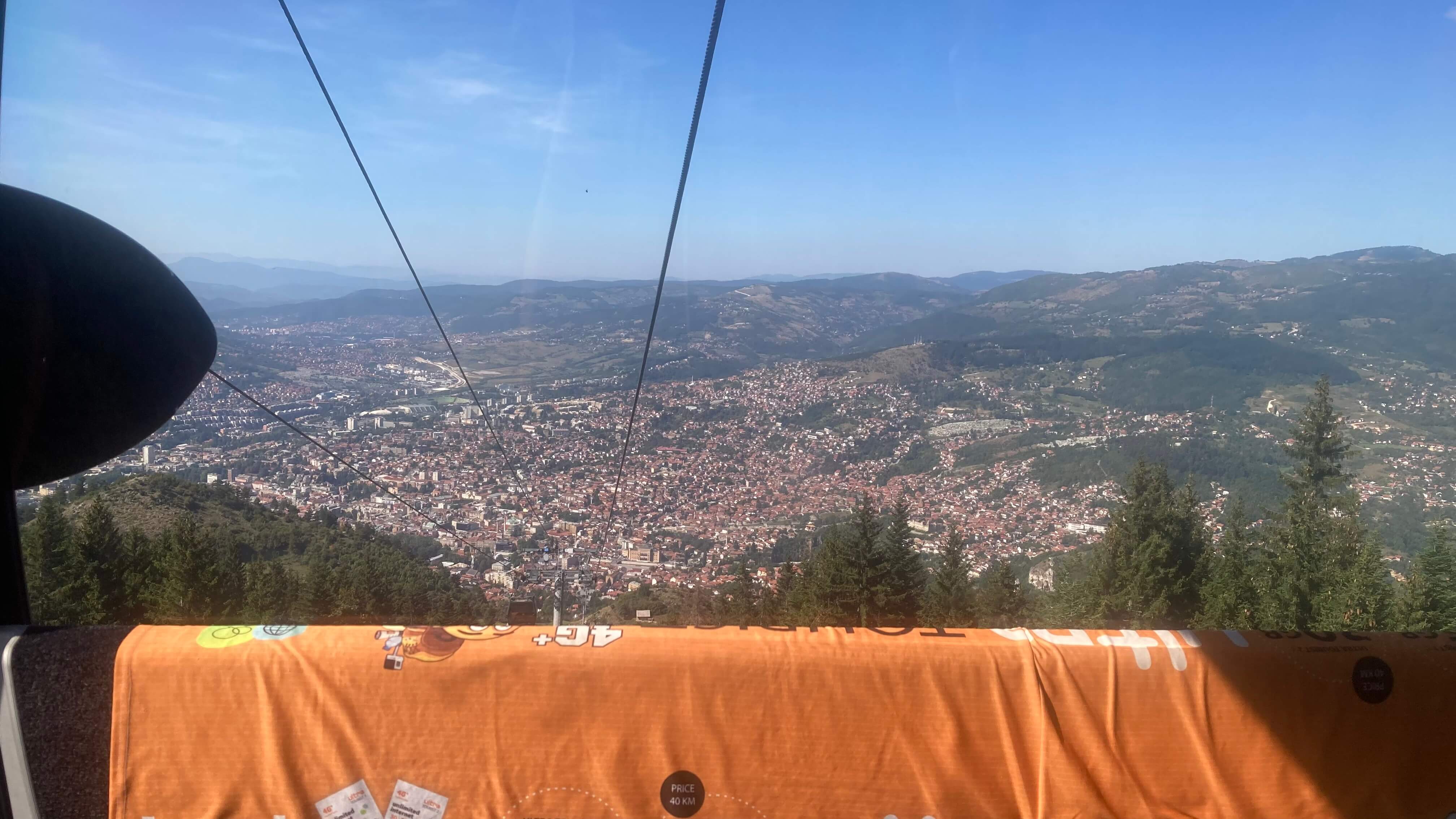 View of Sarajevo