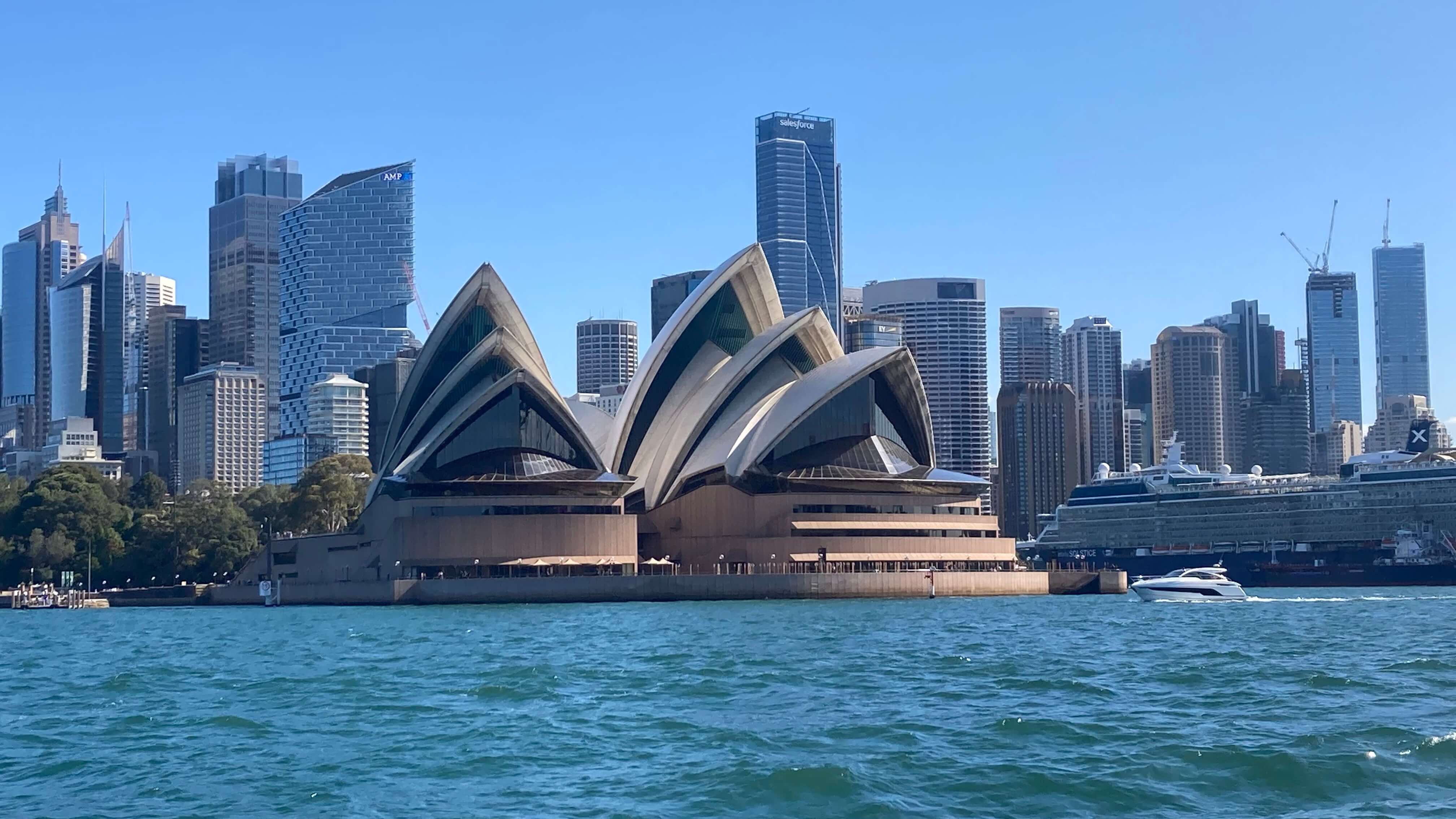 From a Ferry