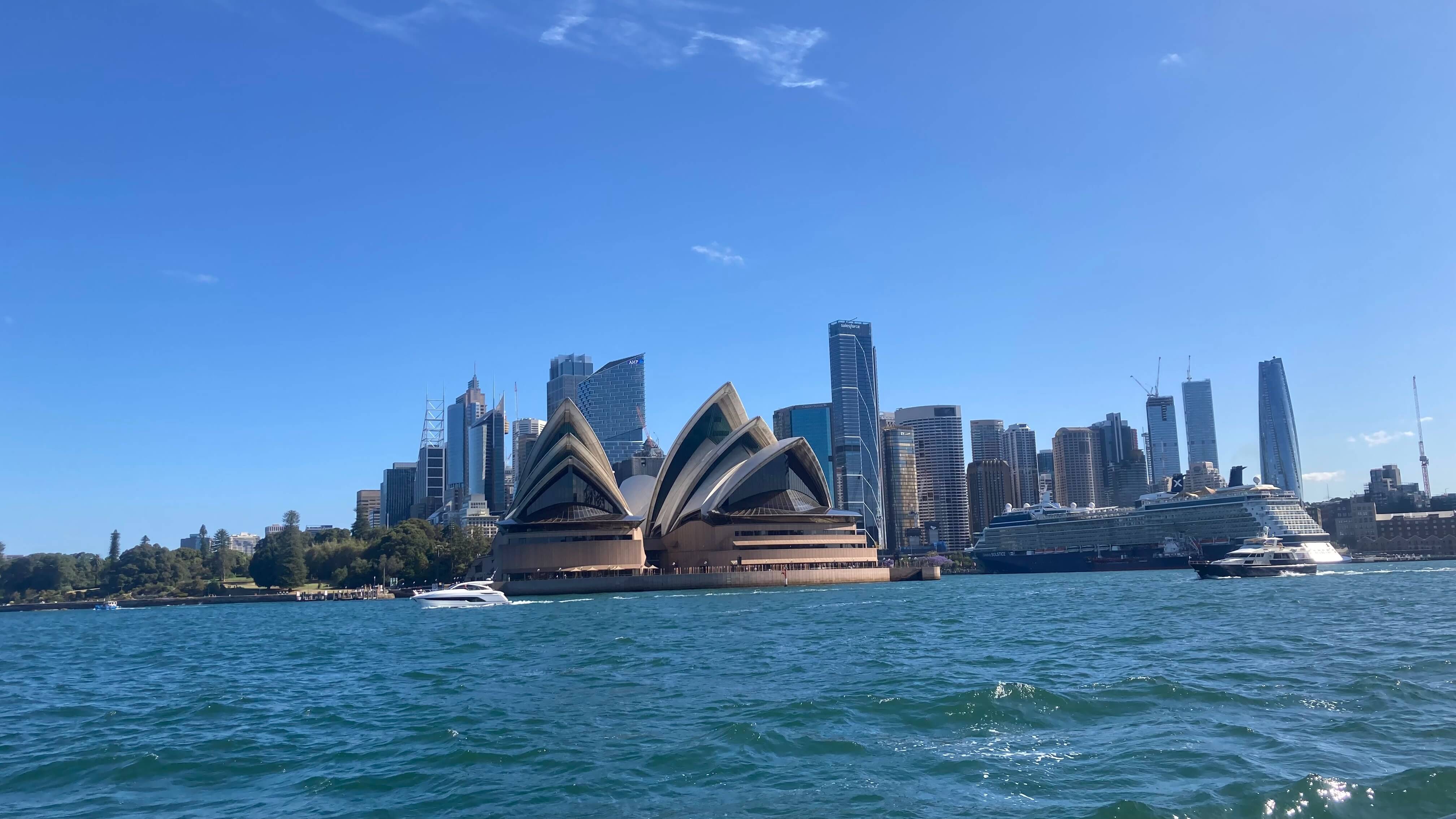 From a Ferry