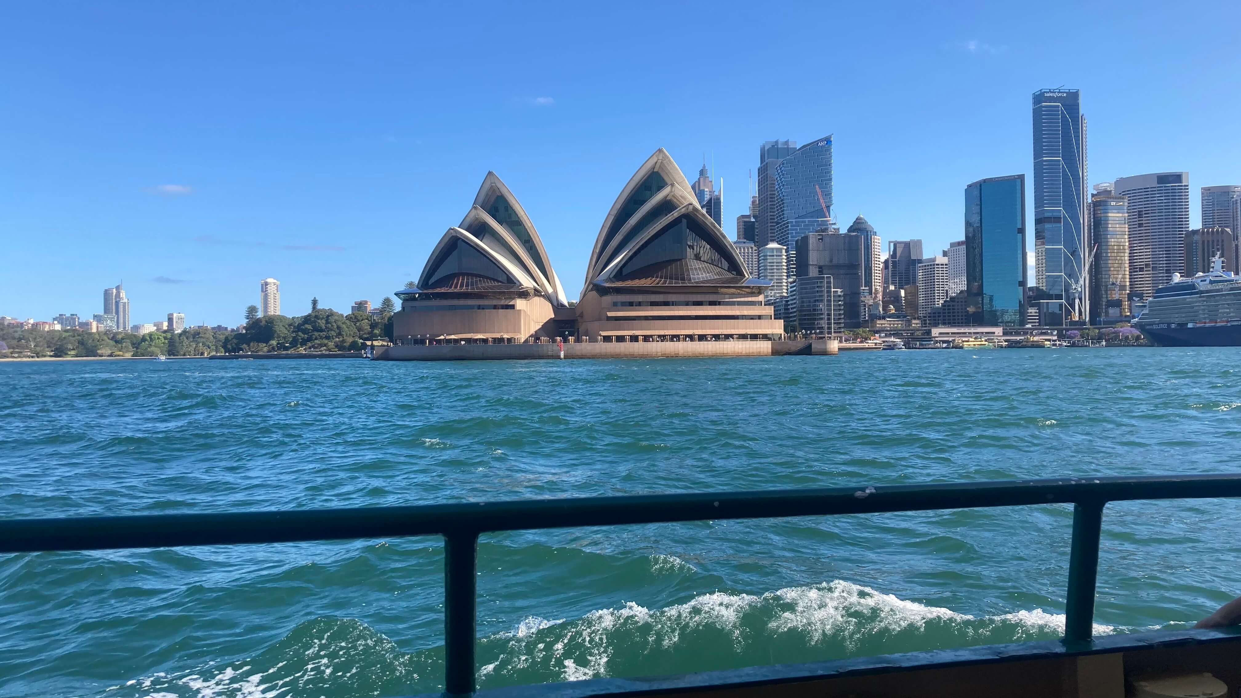 From a Ferry