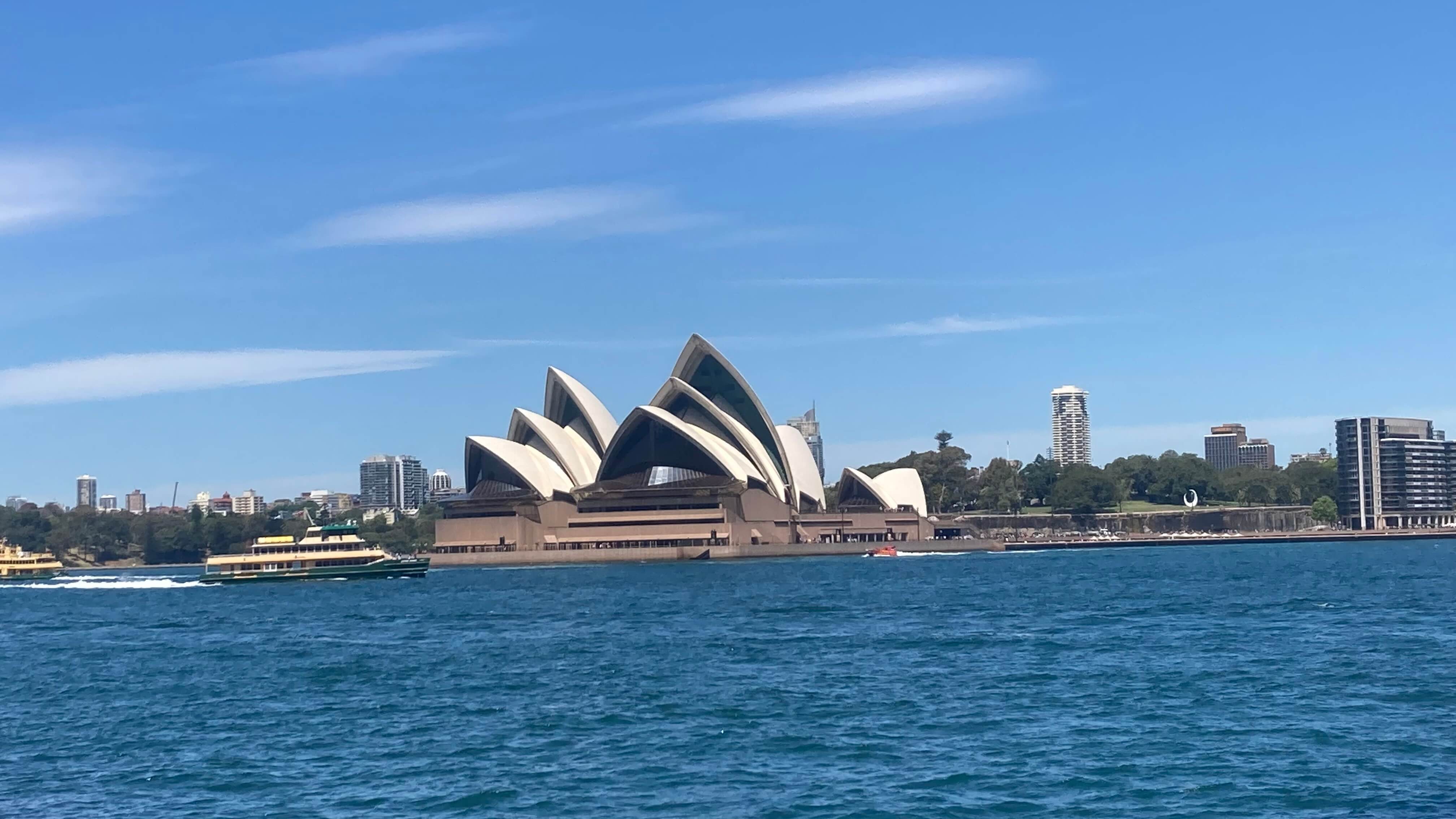 From a Ferry