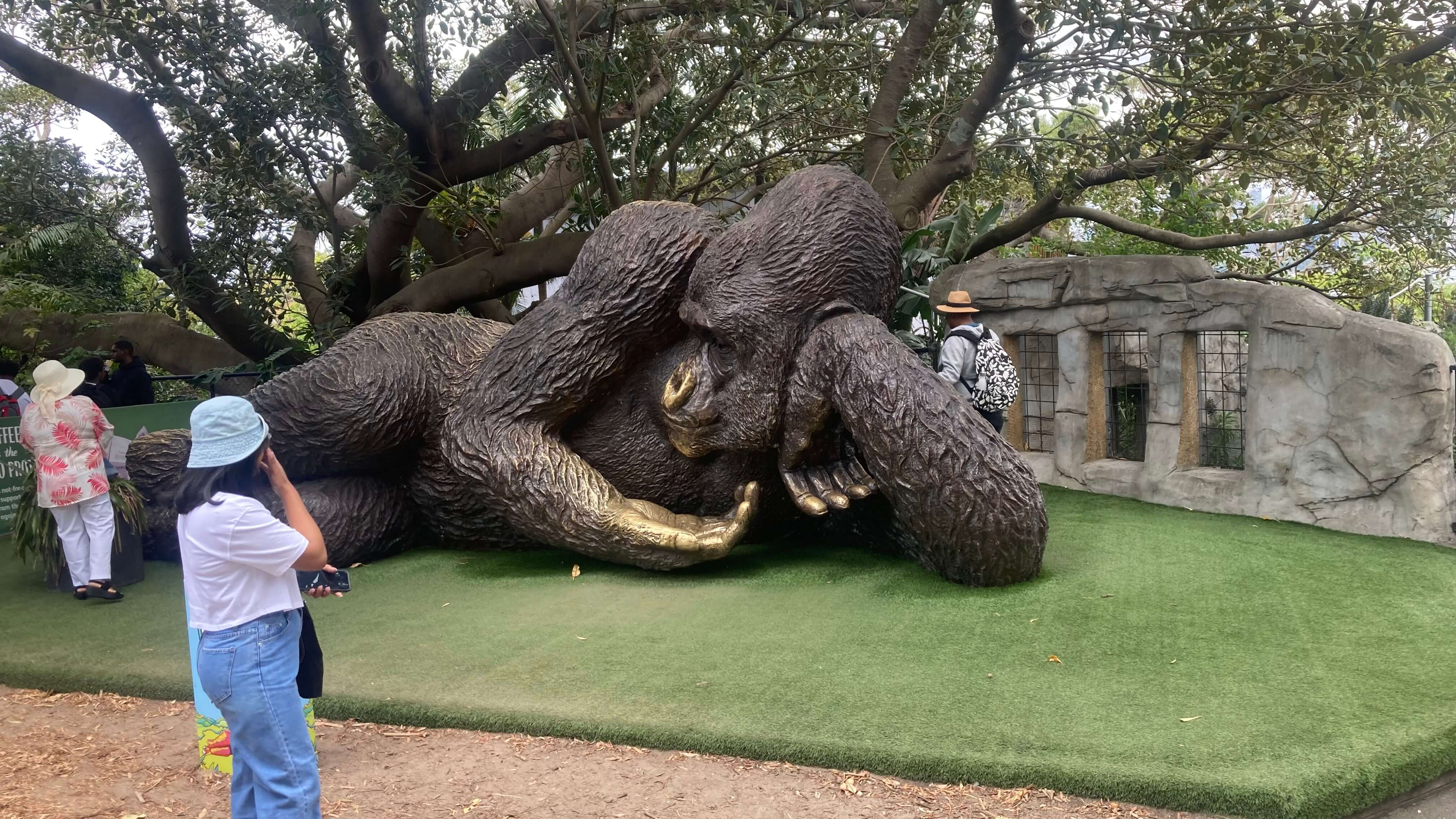 Giant Gorilla Sculpture