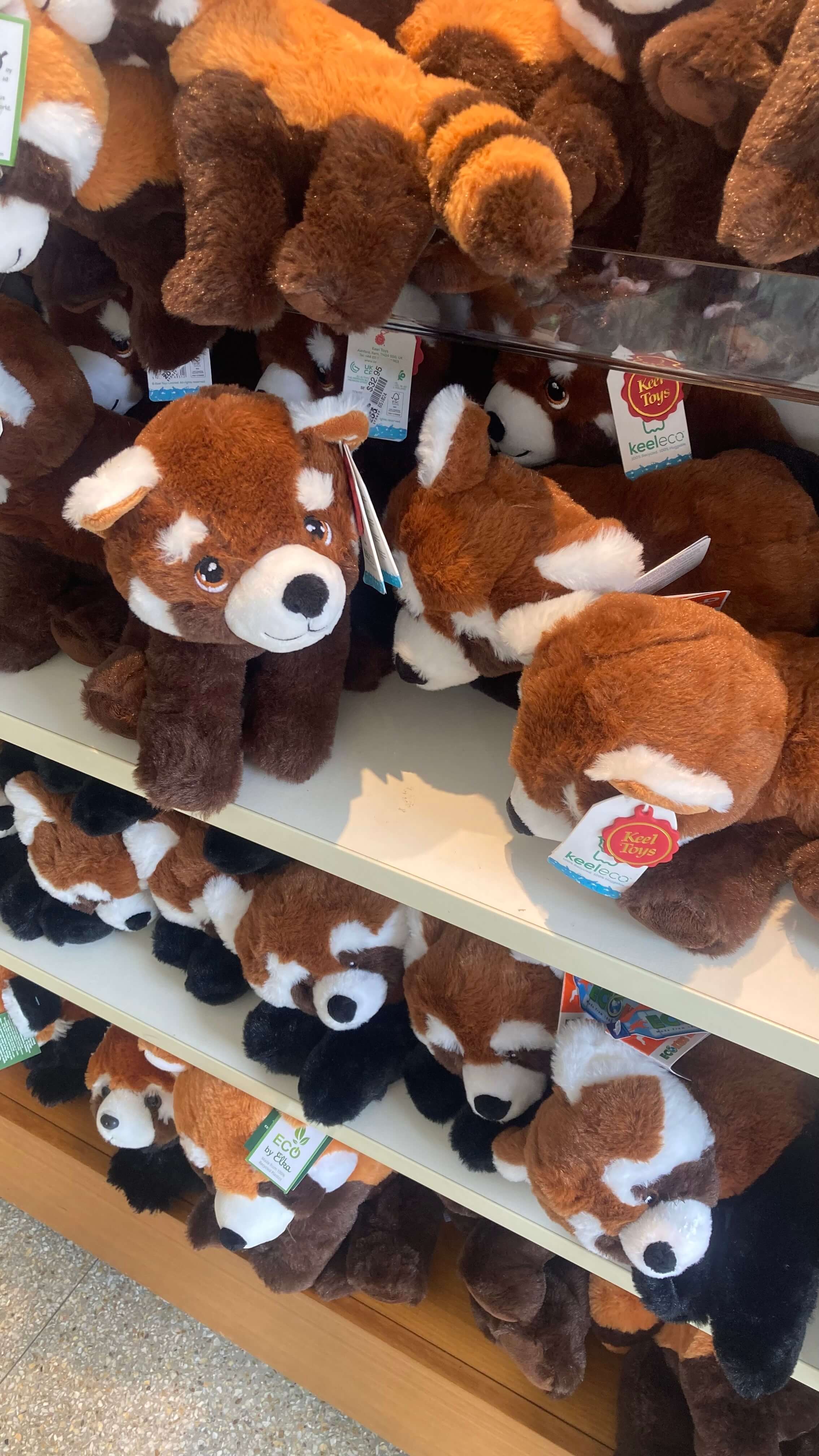 Red Panda Plushes