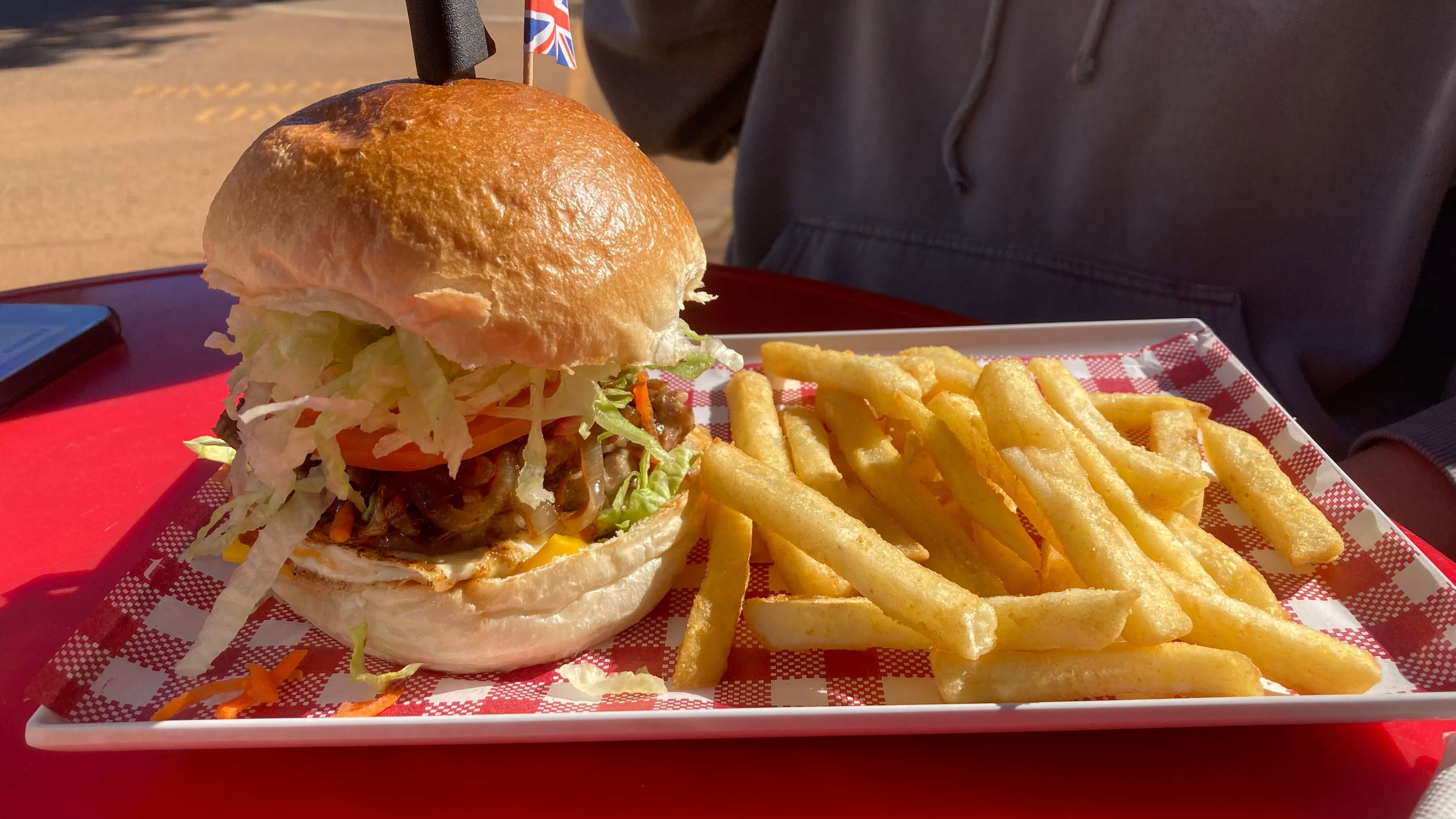 Steak Burger The Lot