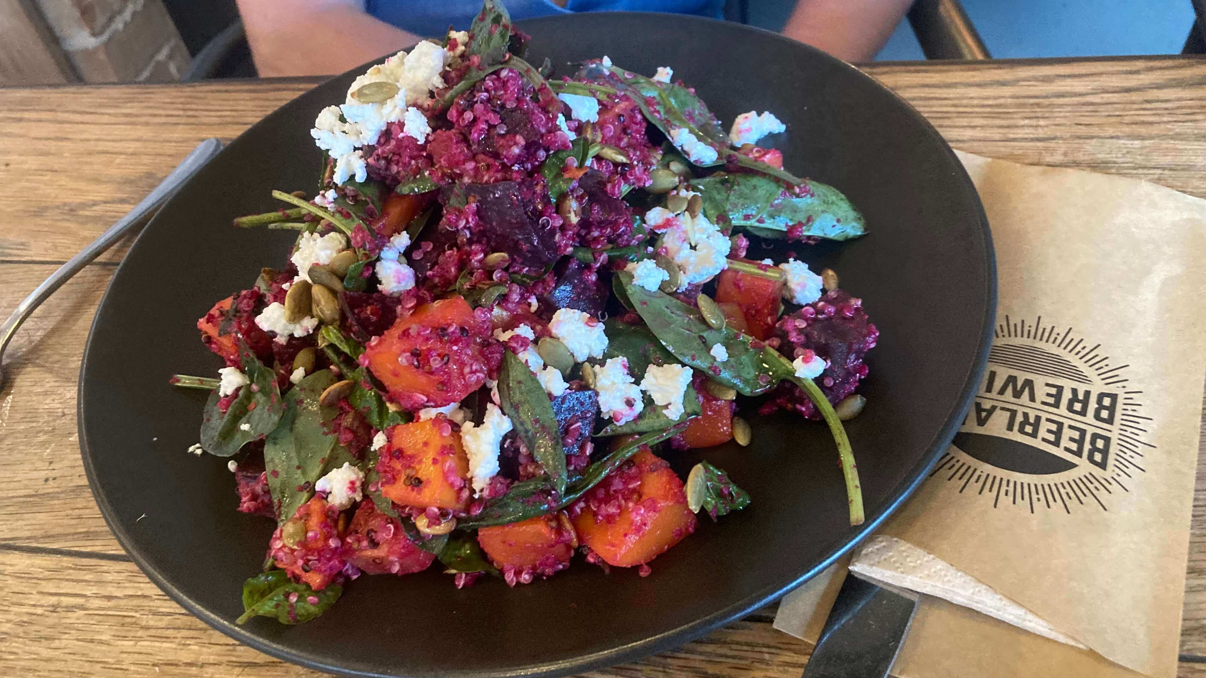 Roasted Beetroot and Pumpkin Salad