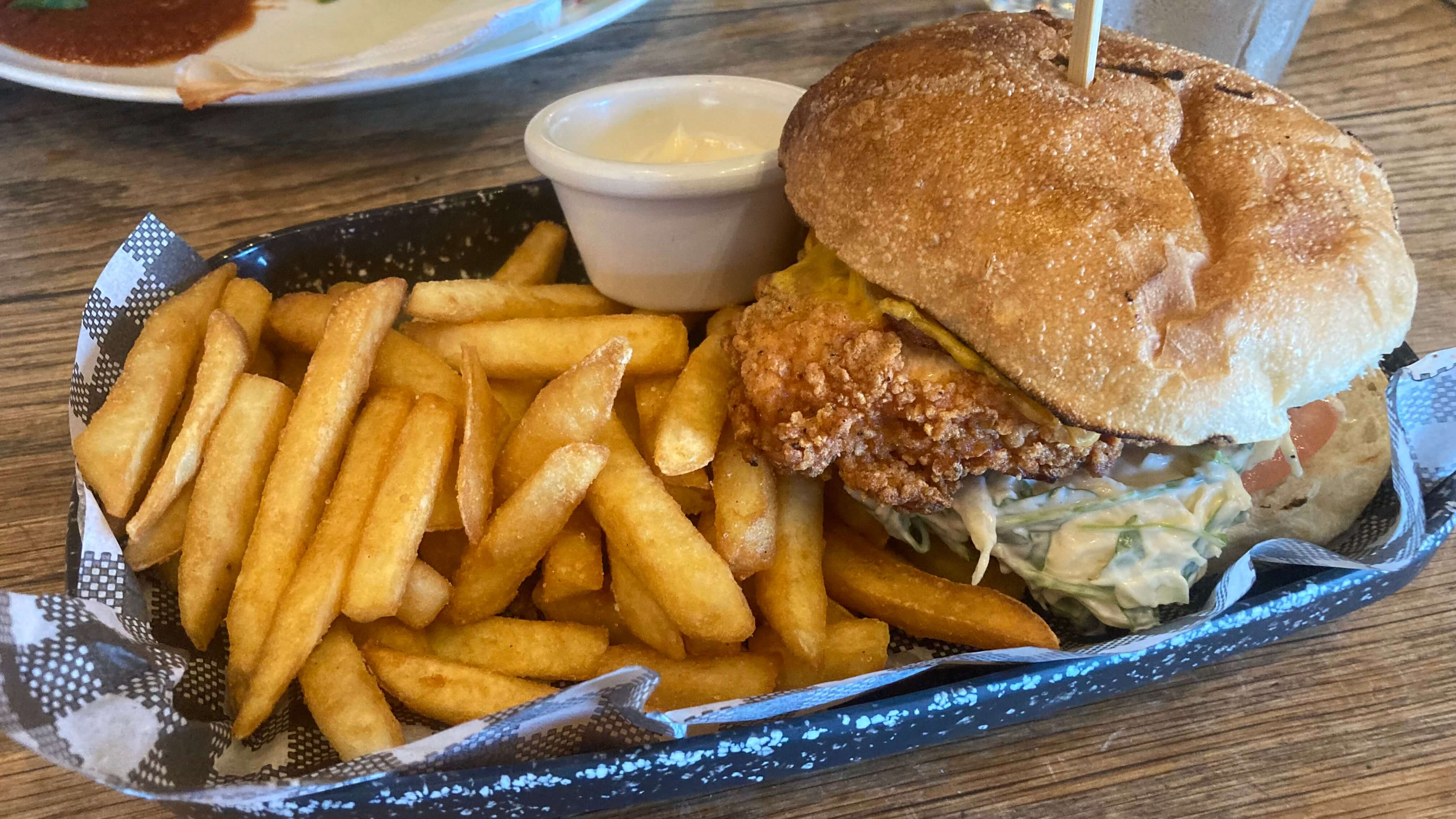 Southern Fried Chicken Burger