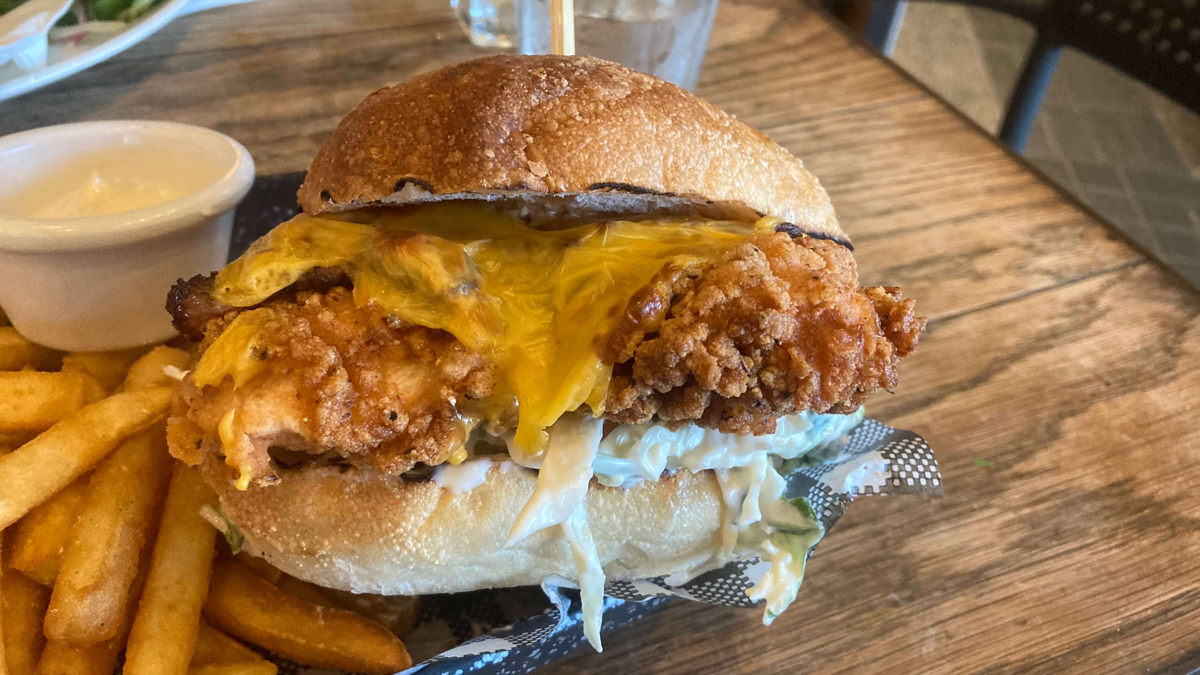 Southern Fried Chicken Burger