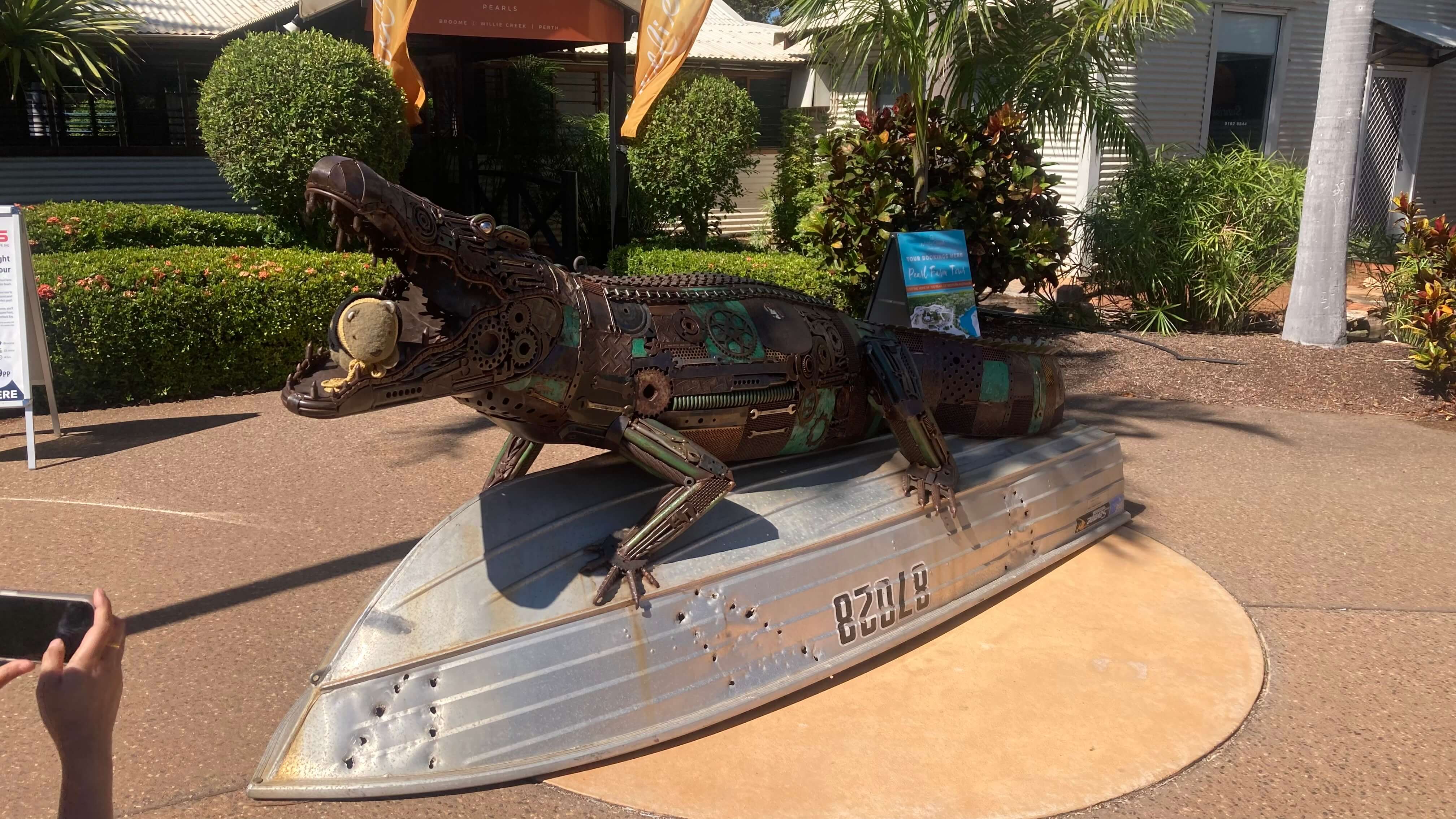 The Crocodile Sculpture